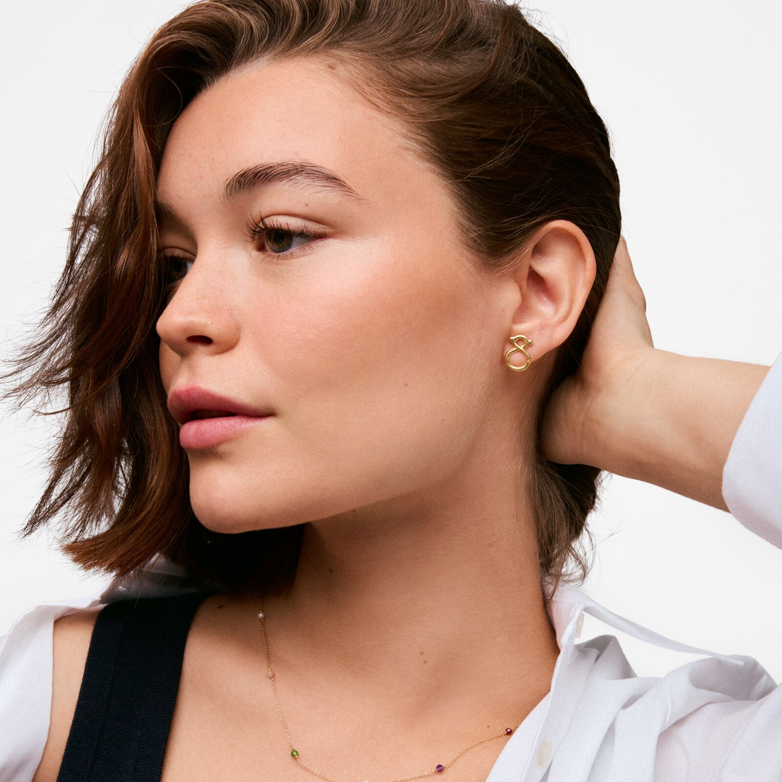 ARETES DE ORO 9 KT MOTIVO OSO 14 MM TOUS INFINITY - 4