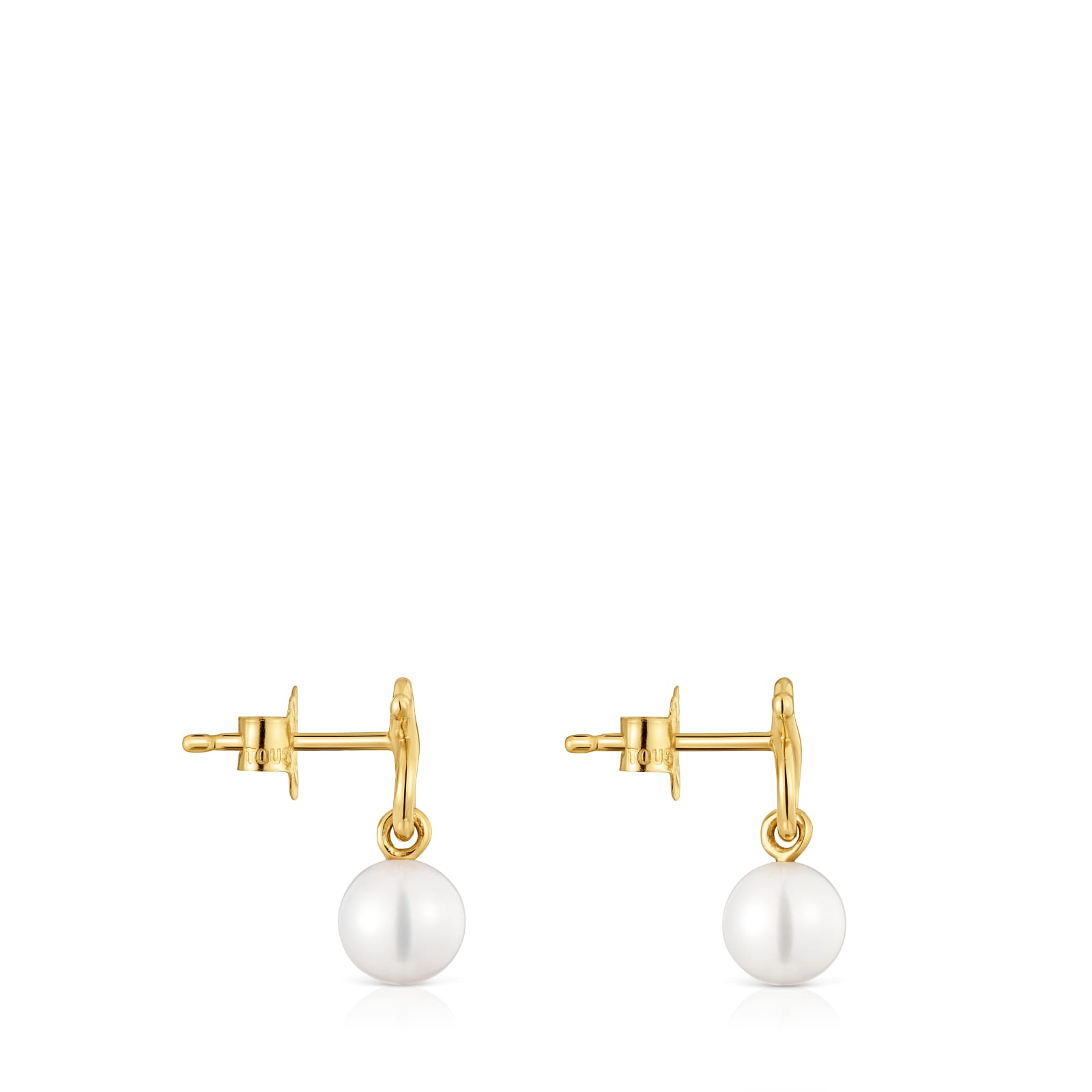 ARETES DE ORO 9 KT MOTIVO OSO Y PERLAS CULTIVADAS TOUS INFINITY - 2