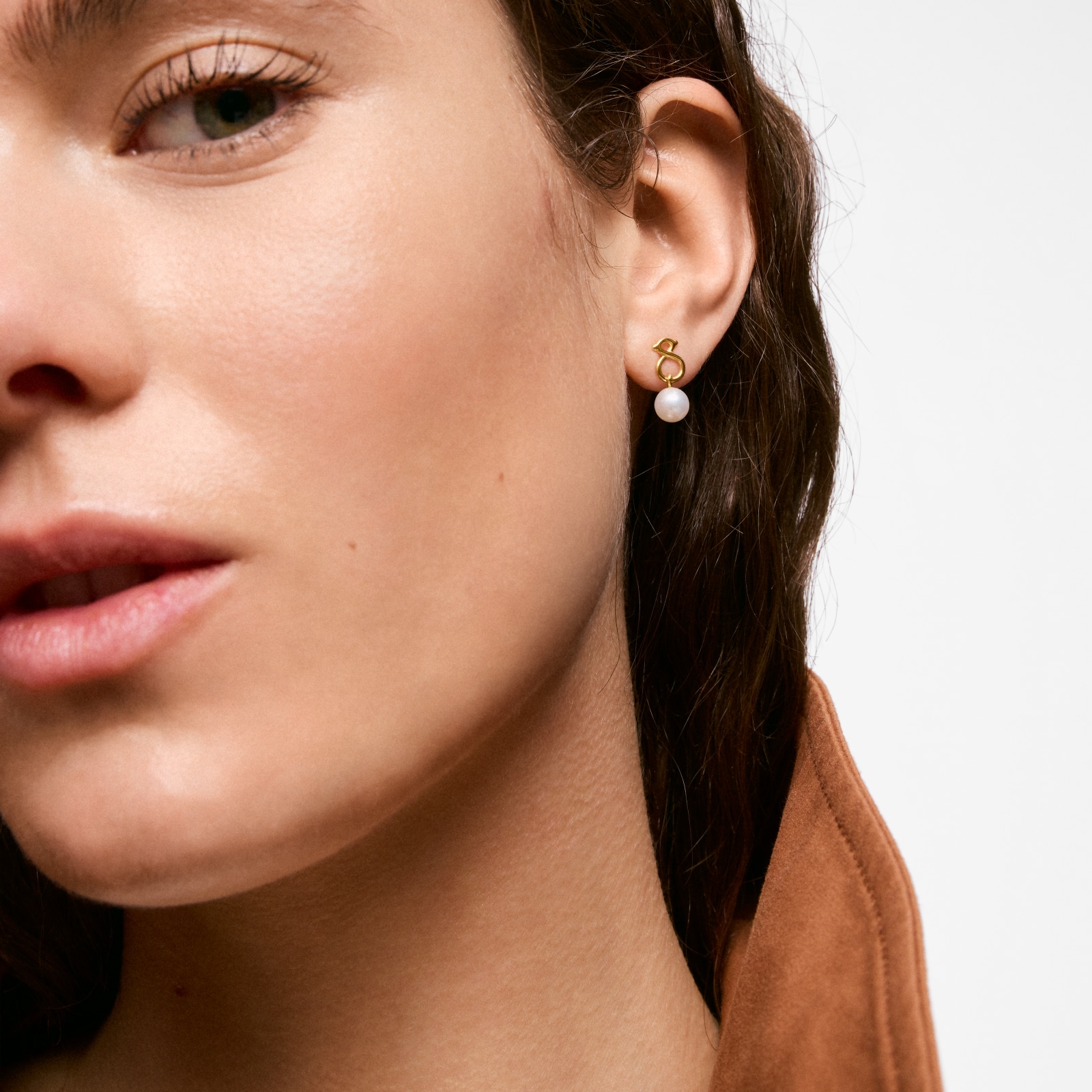 ARETES DE ORO 9 KT MOTIVO OSO Y PERLAS CULTIVADAS TOUS INFINITY - 5