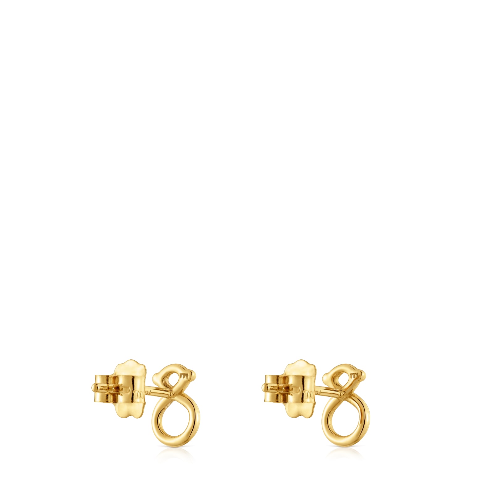 ARETES DE ORO 9 KT MOTIVO OSO 8 MM TOUS INFINITY - 3