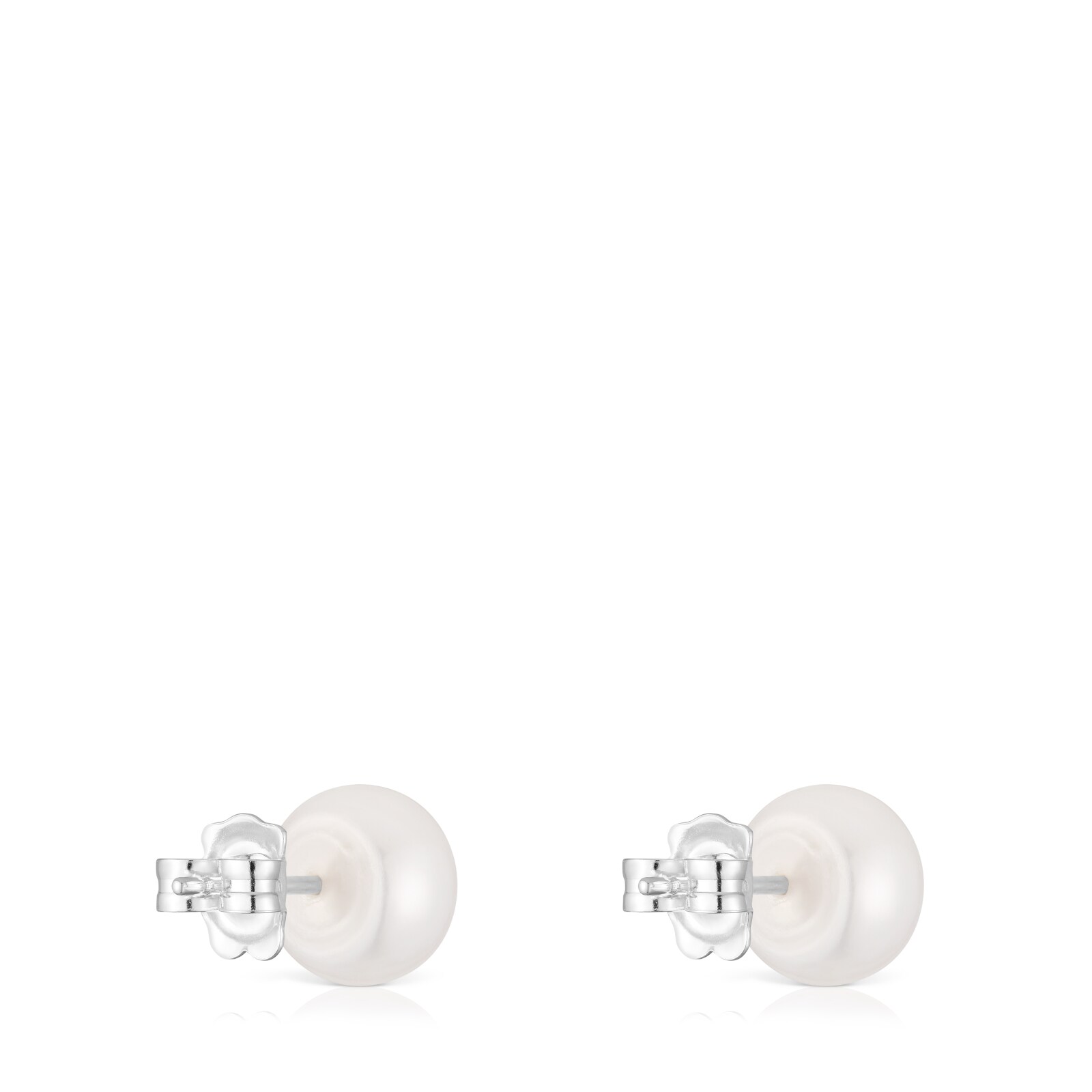 ARETES DE PLATA Y PERLAS CULTIVADAS 10,5 MM ICON PEARL - 3
