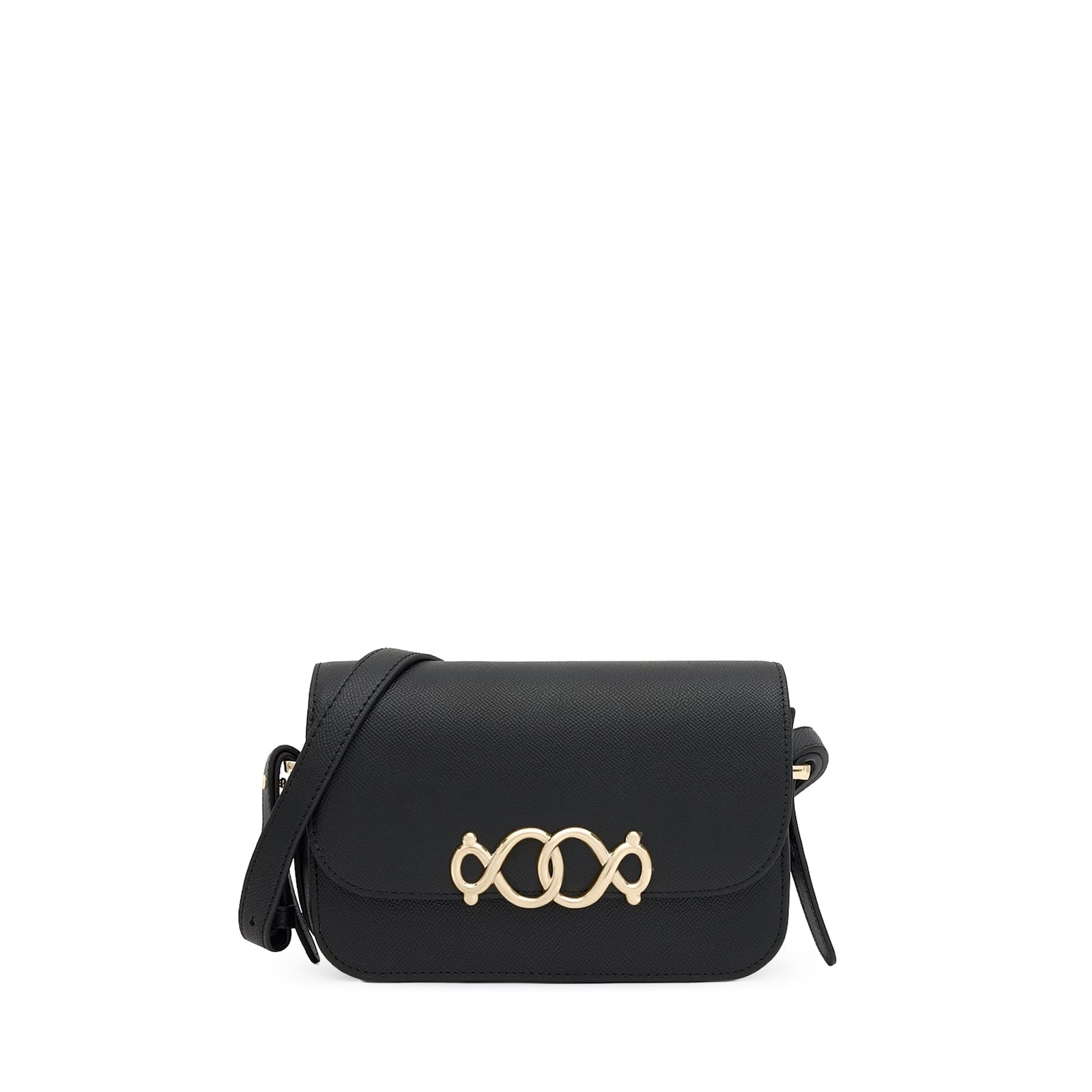 BANDOLERA MEDIANA FLAP NEGRA TOUS INFINITY - 1
