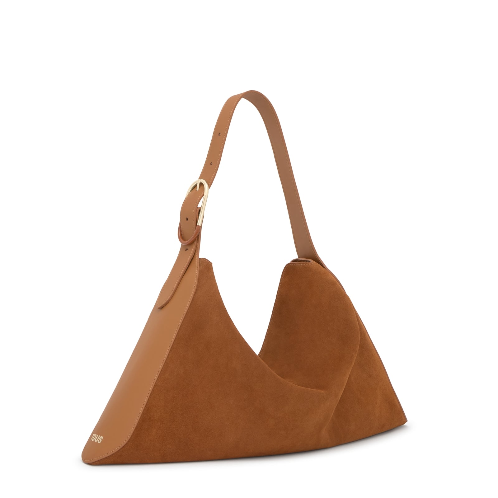 BOLSO SACA DE PIEL CAMEL TOUS ARLETTE - 1