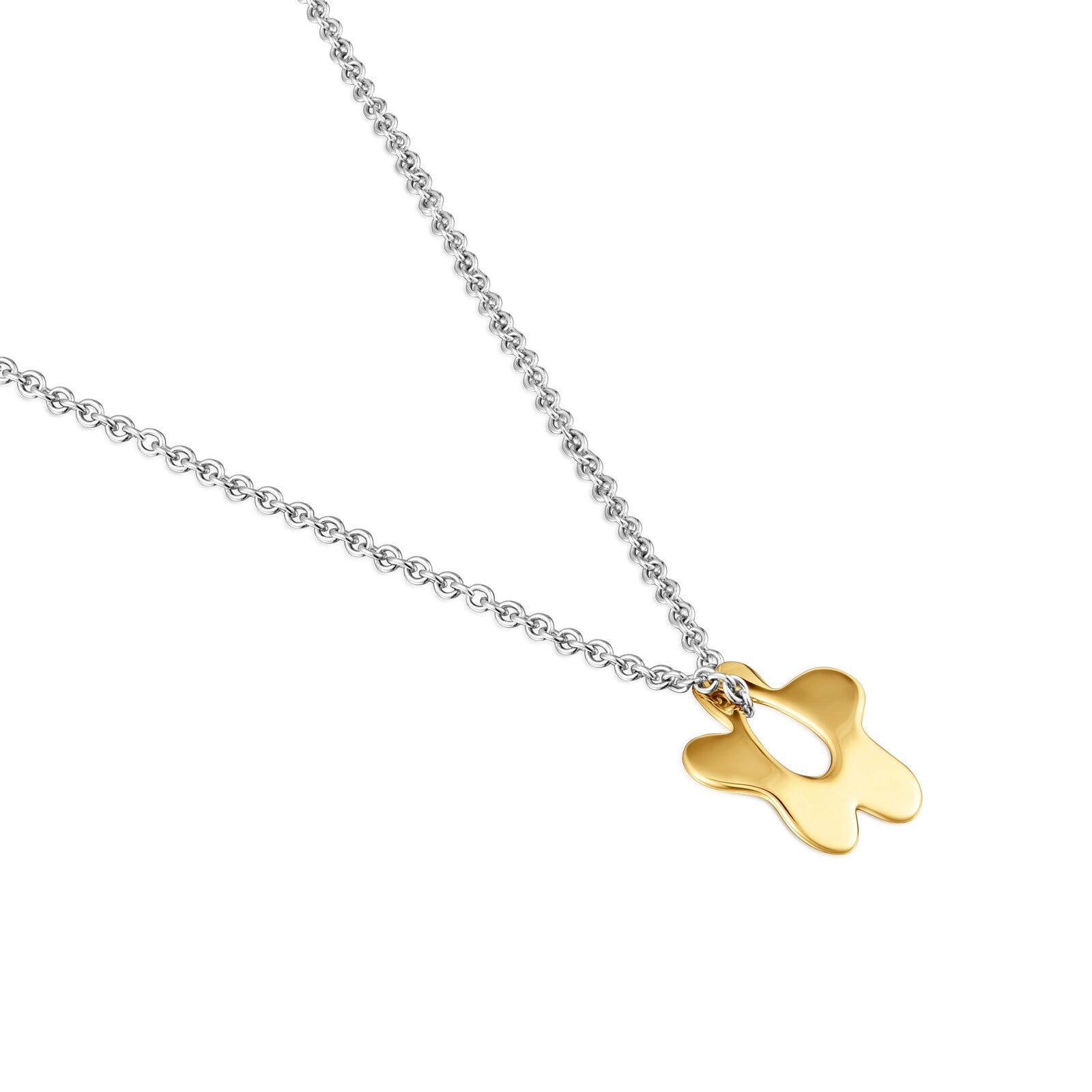 COLLAR FLOR DE ACERO BICOLOR TOUS STRAIN - 3
