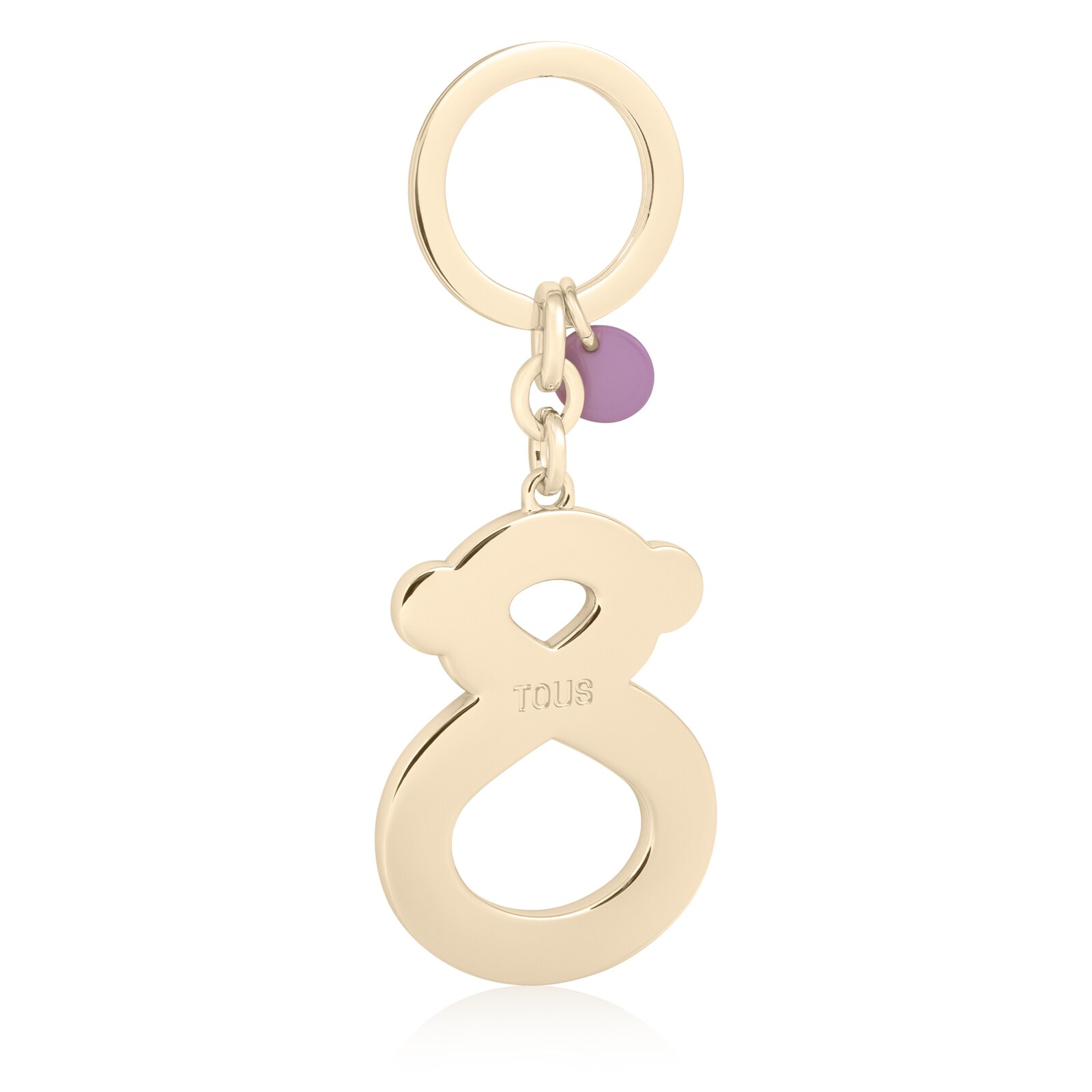 LLAVERO OSO DORADO Y LILA TOUS INFINITY - 2