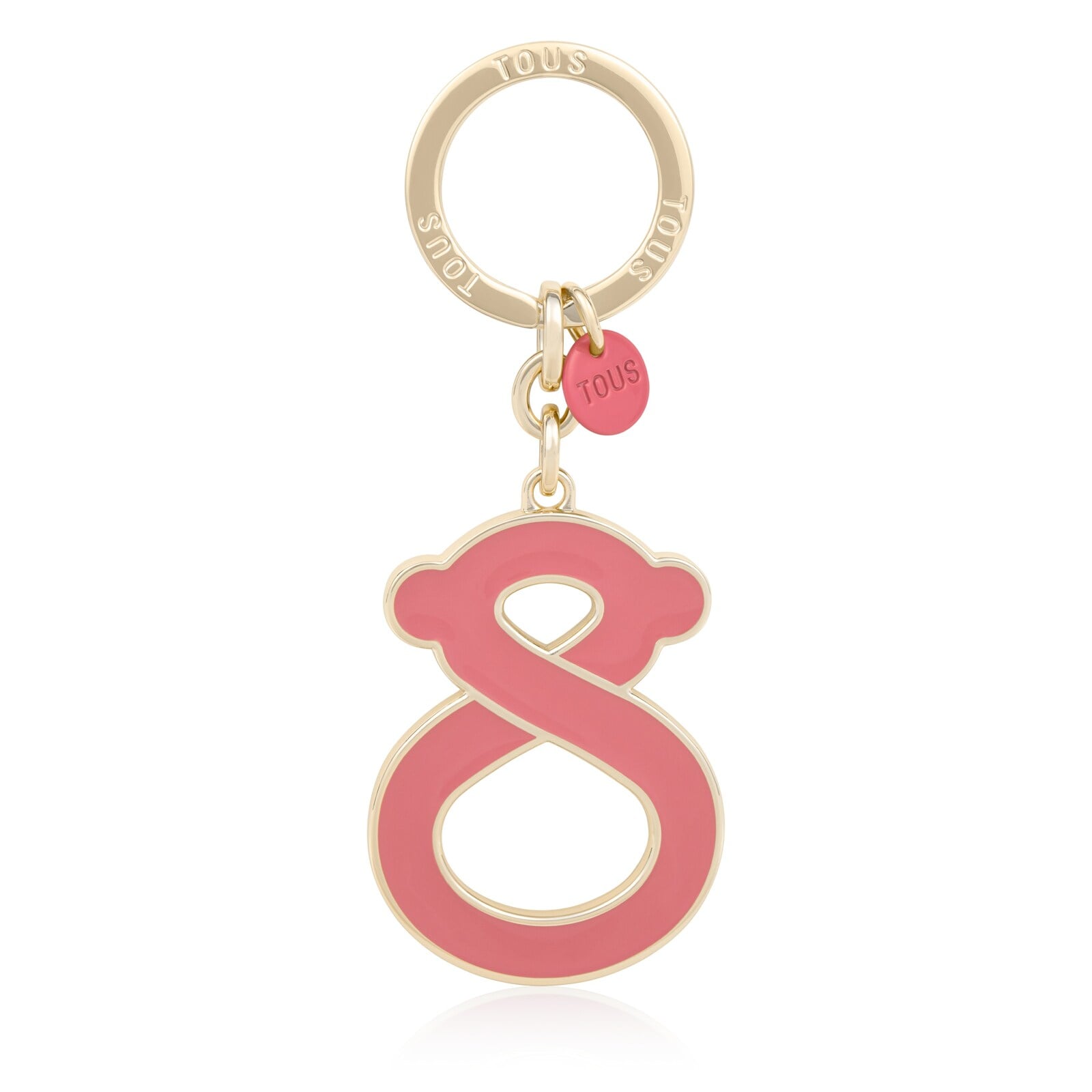 LLAVERO OSO DORADO Y ROSA TOUS INFINITY - 1