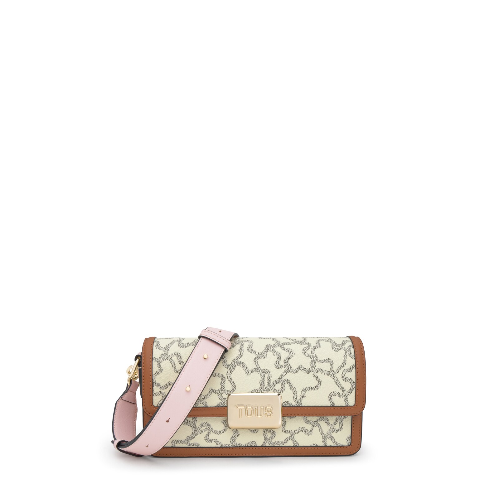 BANDOLERA PEQUEÑA BEIGE TOUS KAOS ICON - 1