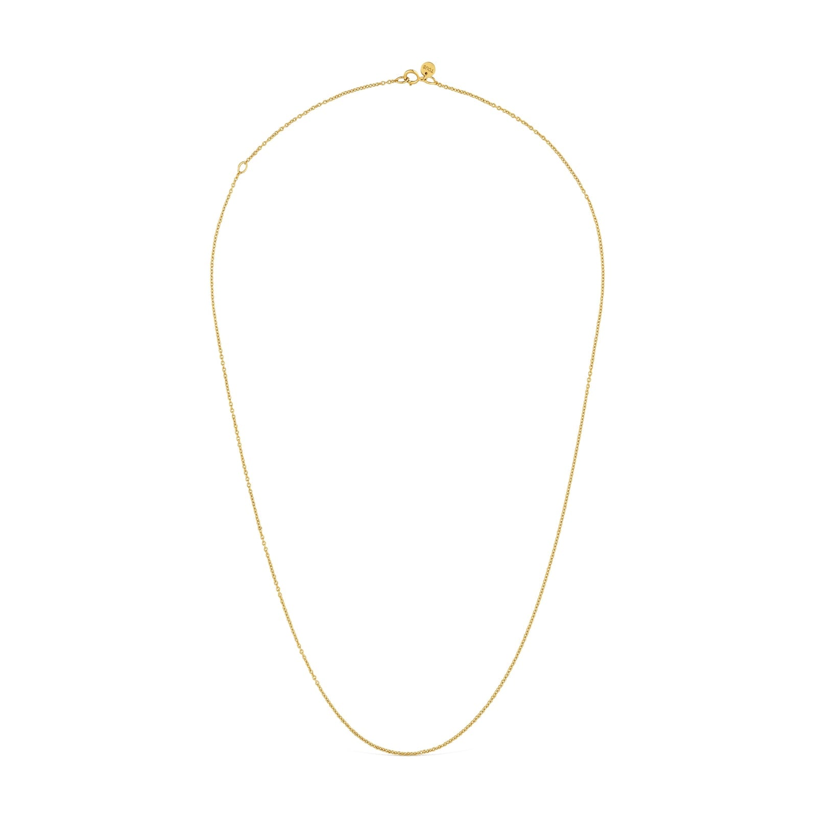 COLLAR CADENA DE ORO 9 KT TOUS BASICS - 1
