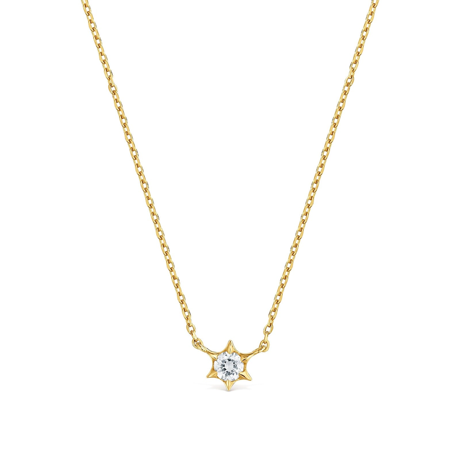 COLLAR DE ORO 9 KT Y DIAMANTE DE LAB. TOUS IRISÉ LGD - 1