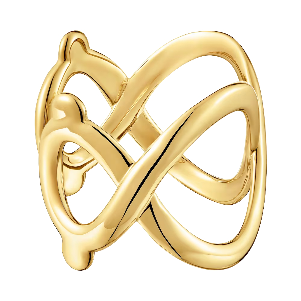 PULSERA ESCLAVA DE ACERO DORADO TOUS INFINITY - 2