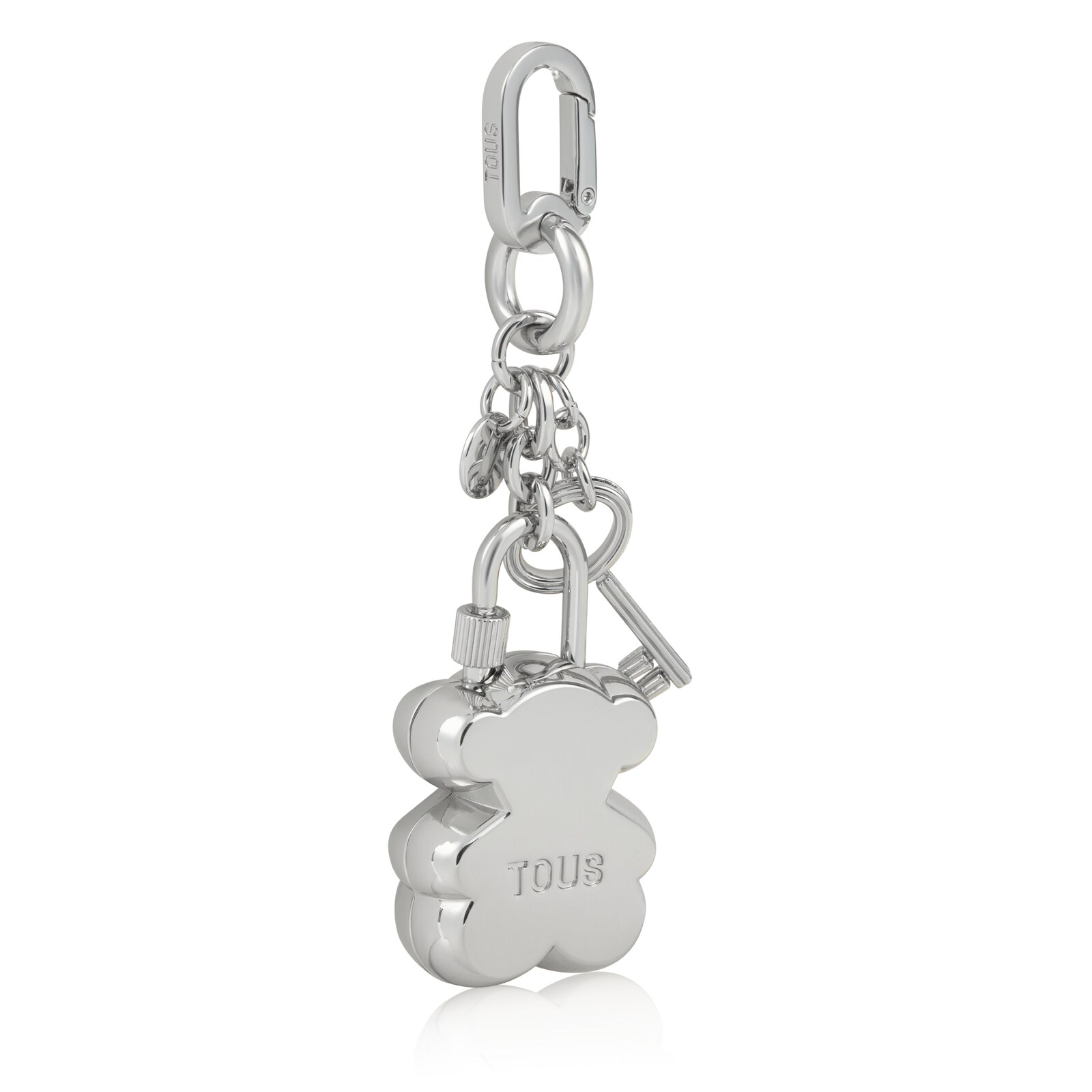 LLAVERO OSO Y LLAVE PLATEADO TOUS BEAR LOCK - 2