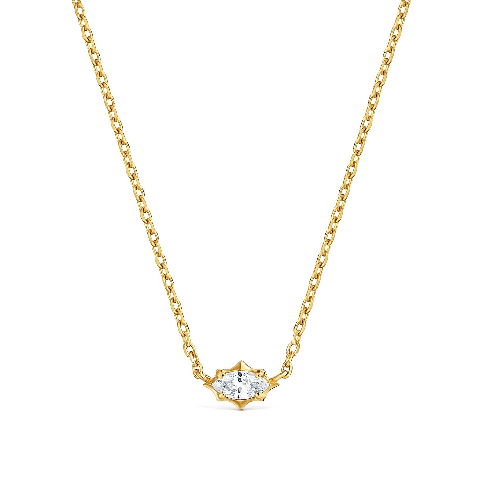 COLLAR DE ORO 9 KT Y DIAMANTE DE LAB. TOUS IRISÉ LGD - 1
