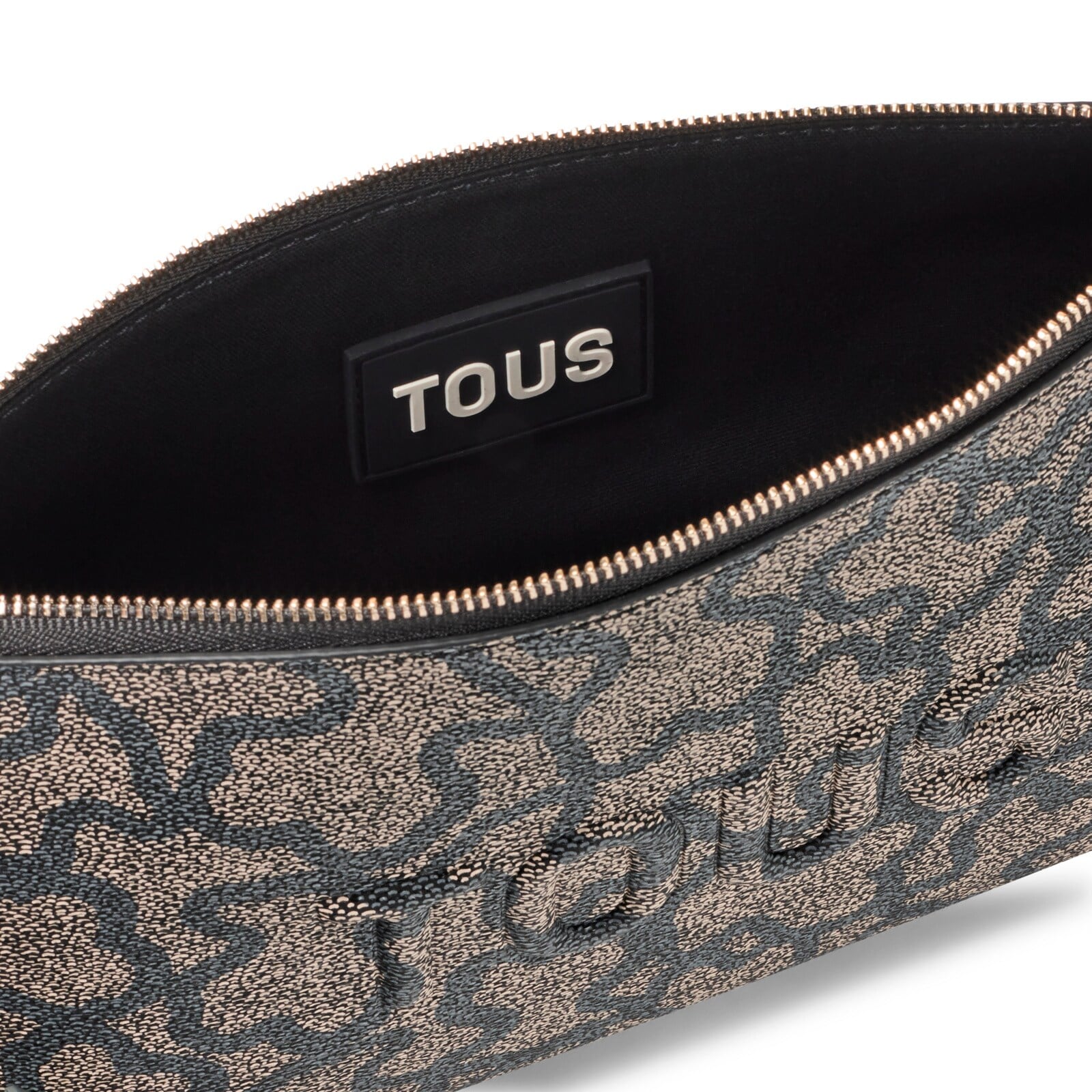 BOLSO CLUTCH NEGRO TOUS KAOS ICON - 3