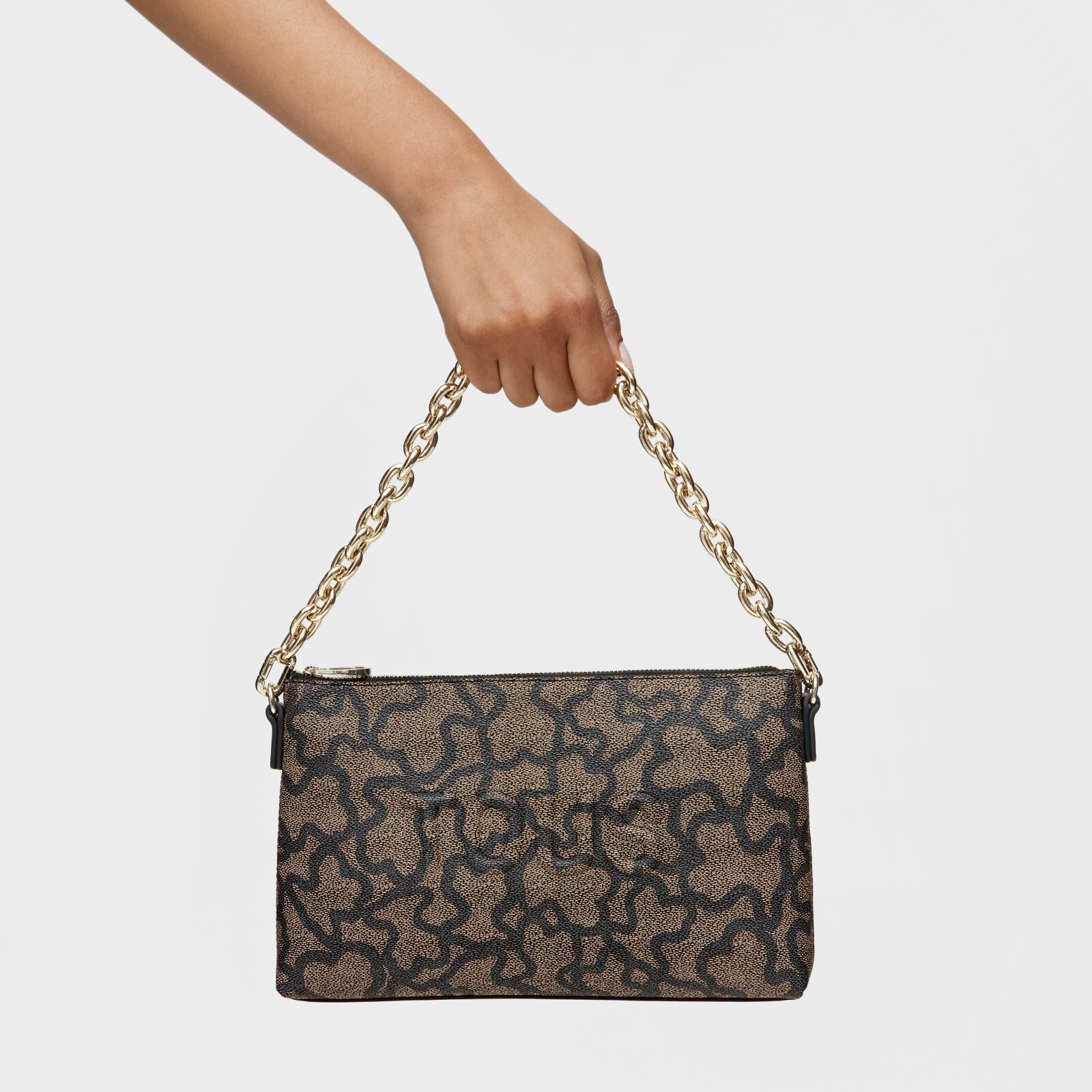 BOLSO CLUTCH NEGRO TOUS KAOS ICON - 4