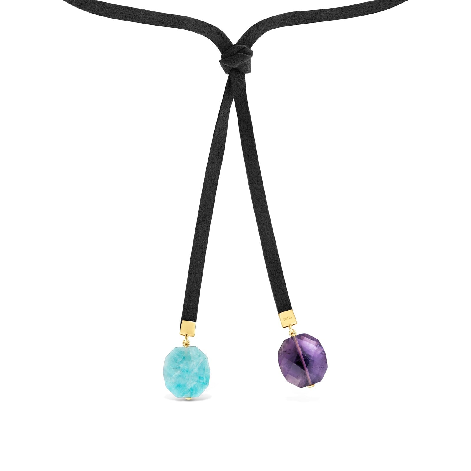 COLLAR DE ANTELINA, AMAZONITA Y AMATISTA TOUS BOLD MOTIF - 2