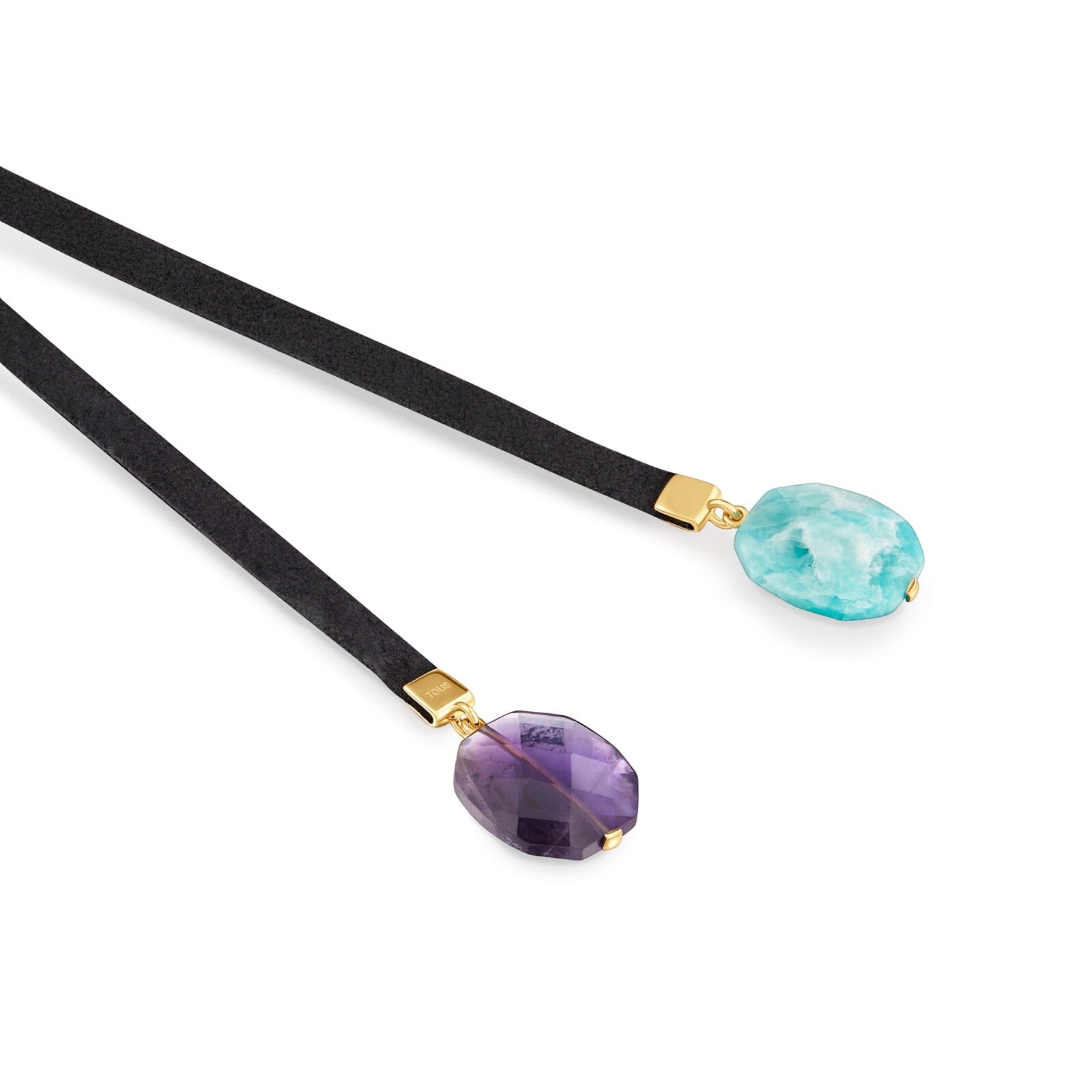 COLLAR DE ANTELINA, AMAZONITA Y AMATISTA TOUS BOLD MOTIF - 3