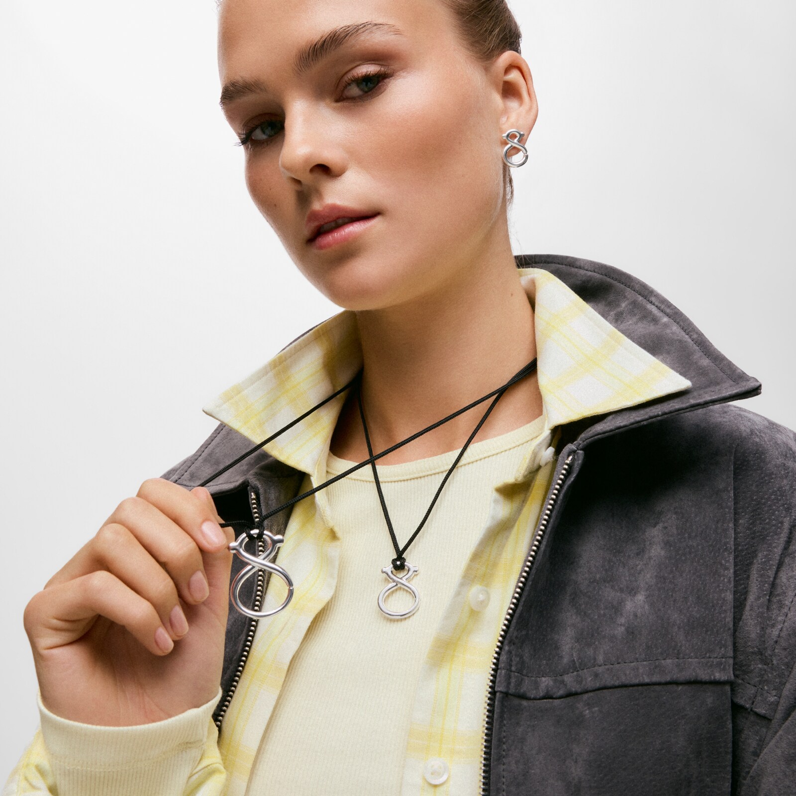 COLLAR DE PLATA Y CORDÓN TOUS INFINITY - 5