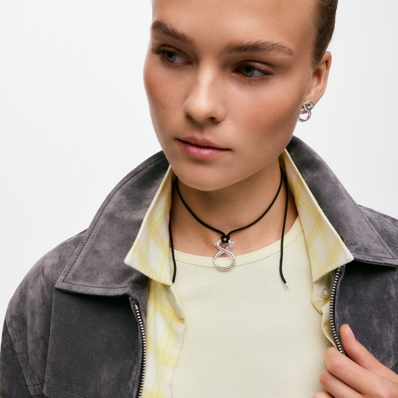 COLLAR DE PLATA Y CORDÓN TOUS INFINITY - 6