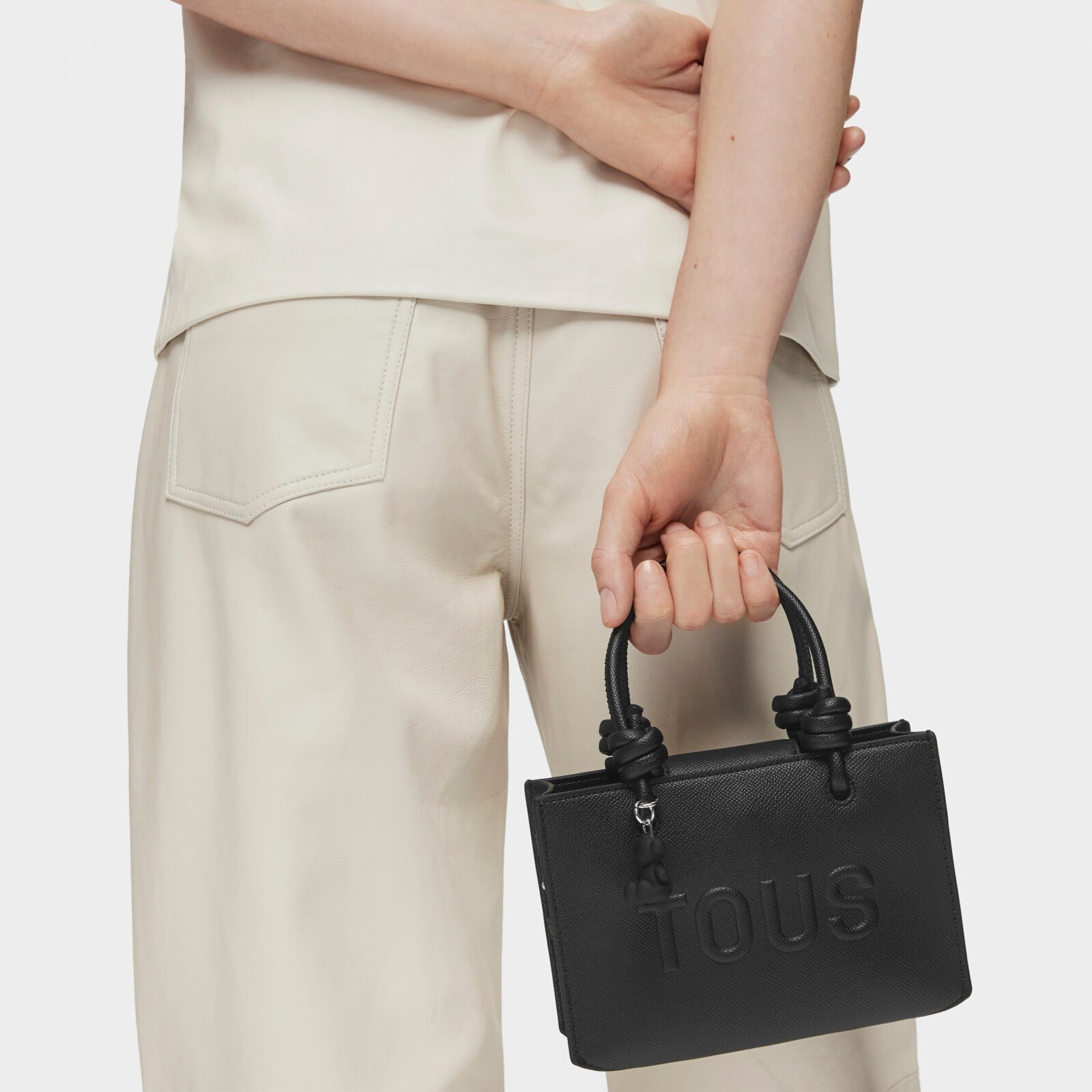 BOLSO MINI HORIZONTAL NEGRO TOUS LA RUE NEW - 4