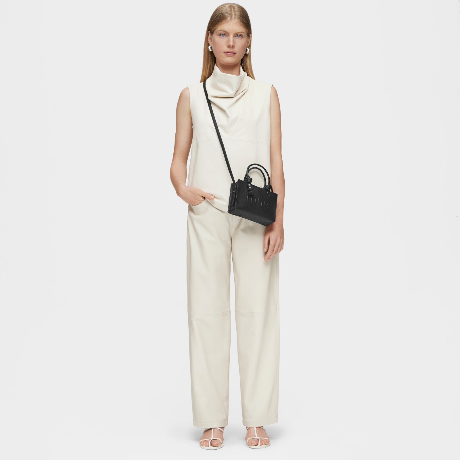 BOLSO MINI HORIZONTAL NEGRO TOUS LA RUE NEW - 6