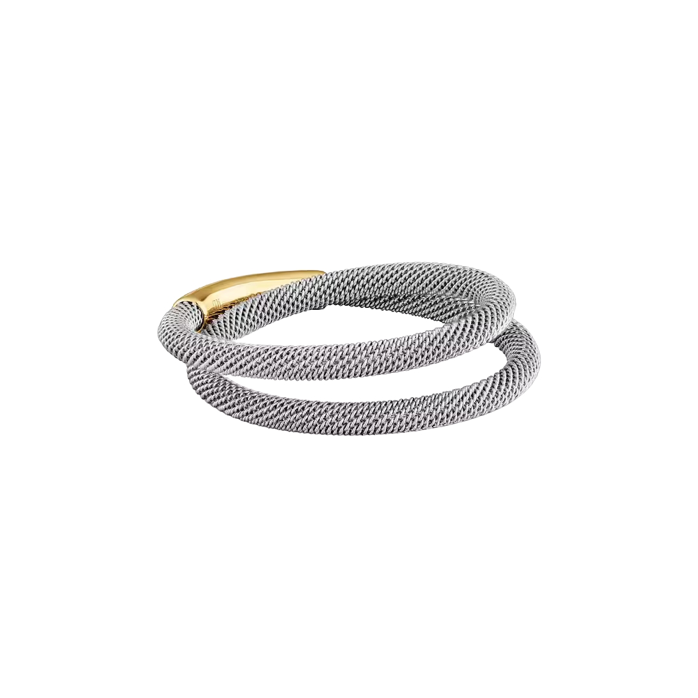 ANILLO DE ACERO Y ORO 14 KT TOUS UNLOCK - 3