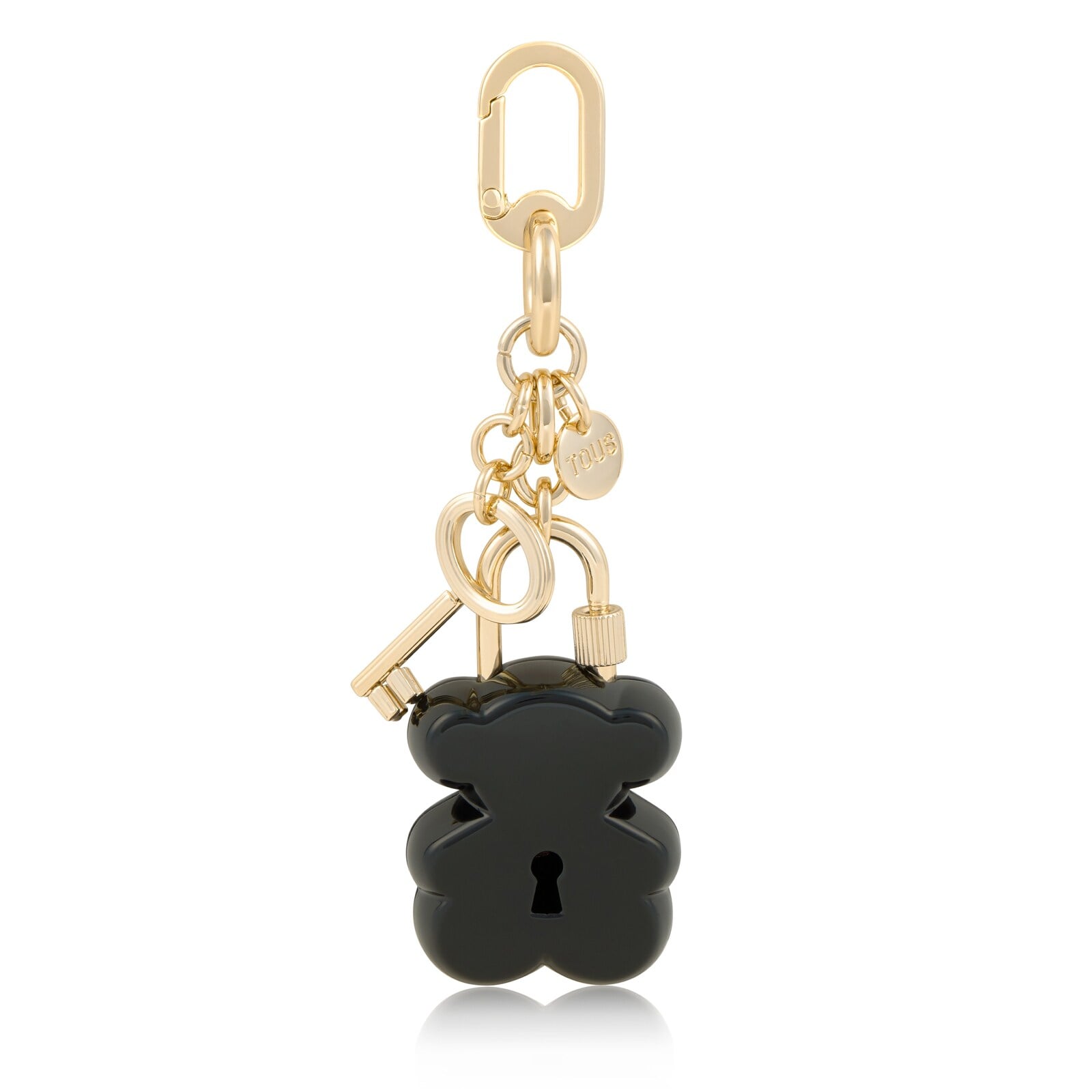 LLAVERO OSO Y LLAVE NEGRO TOUS BEAR LOCK - 1