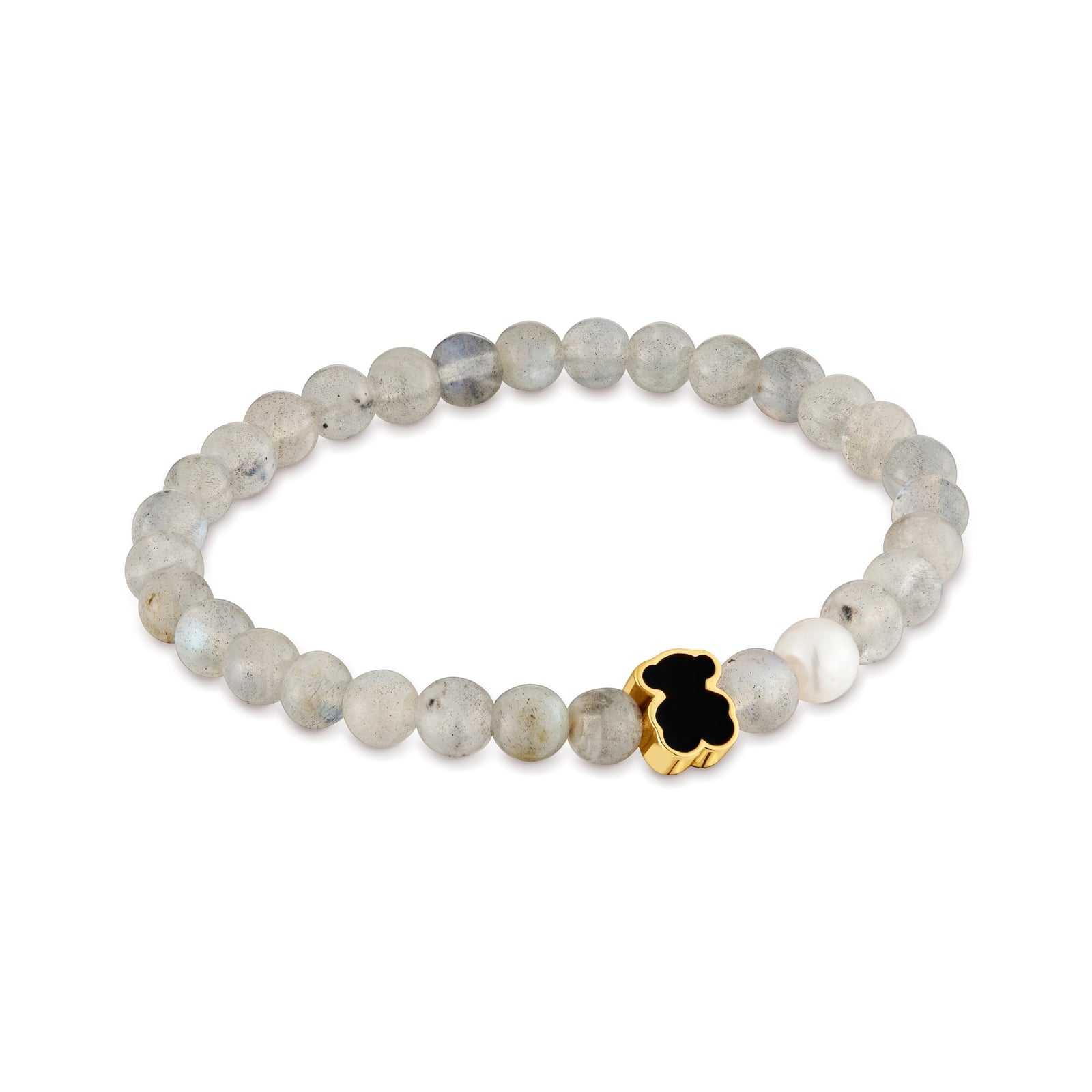 PULSERA ELASTICA OSO CON LABRADORITA TOUS EUREKA - 1