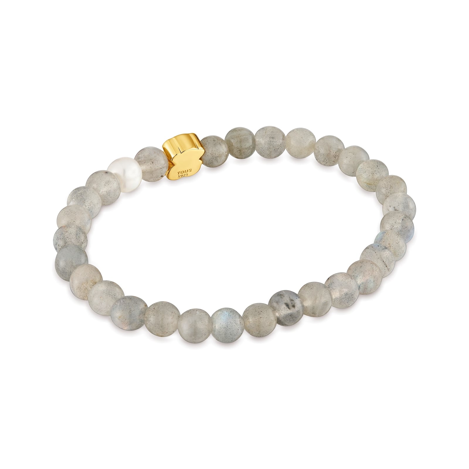 PULSERA ELASTICA OSO CON LABRADORITA TOUS EUREKA - 2