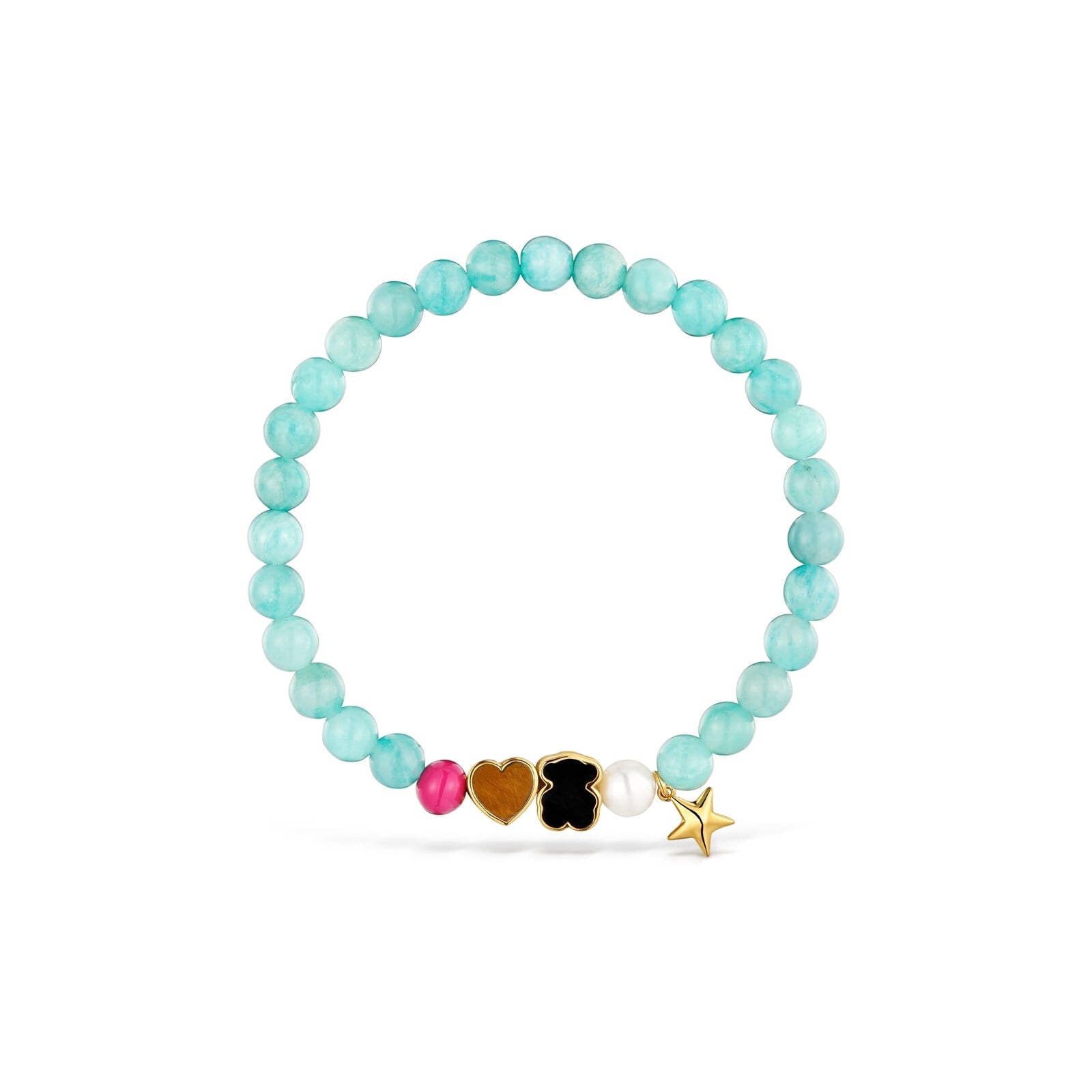 PULSERA ELASTICA OSO CON GEMAS TOUS EUREKA - 2