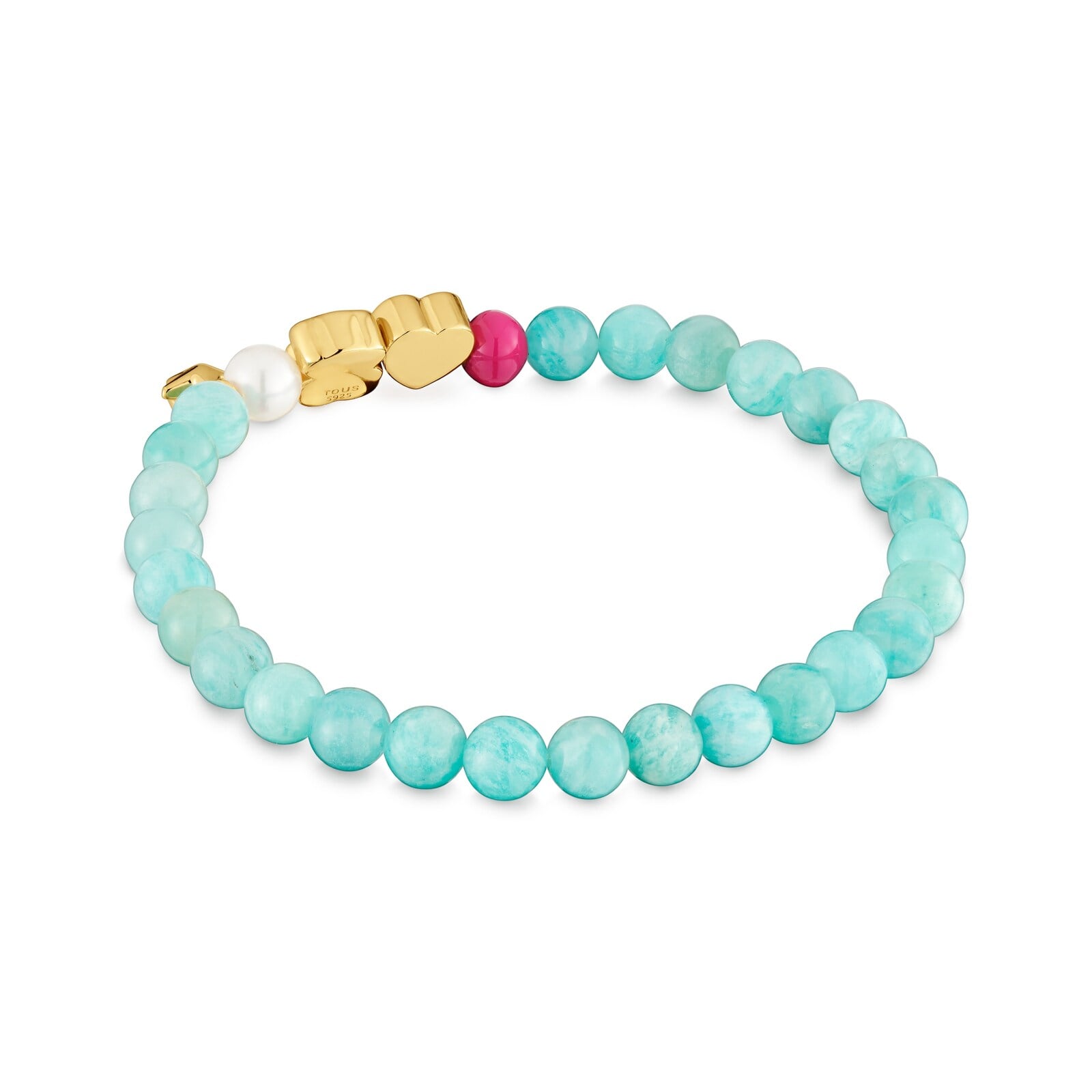 PULSERA ELASTICA OSO CON GEMAS TOUS EUREKA - 3