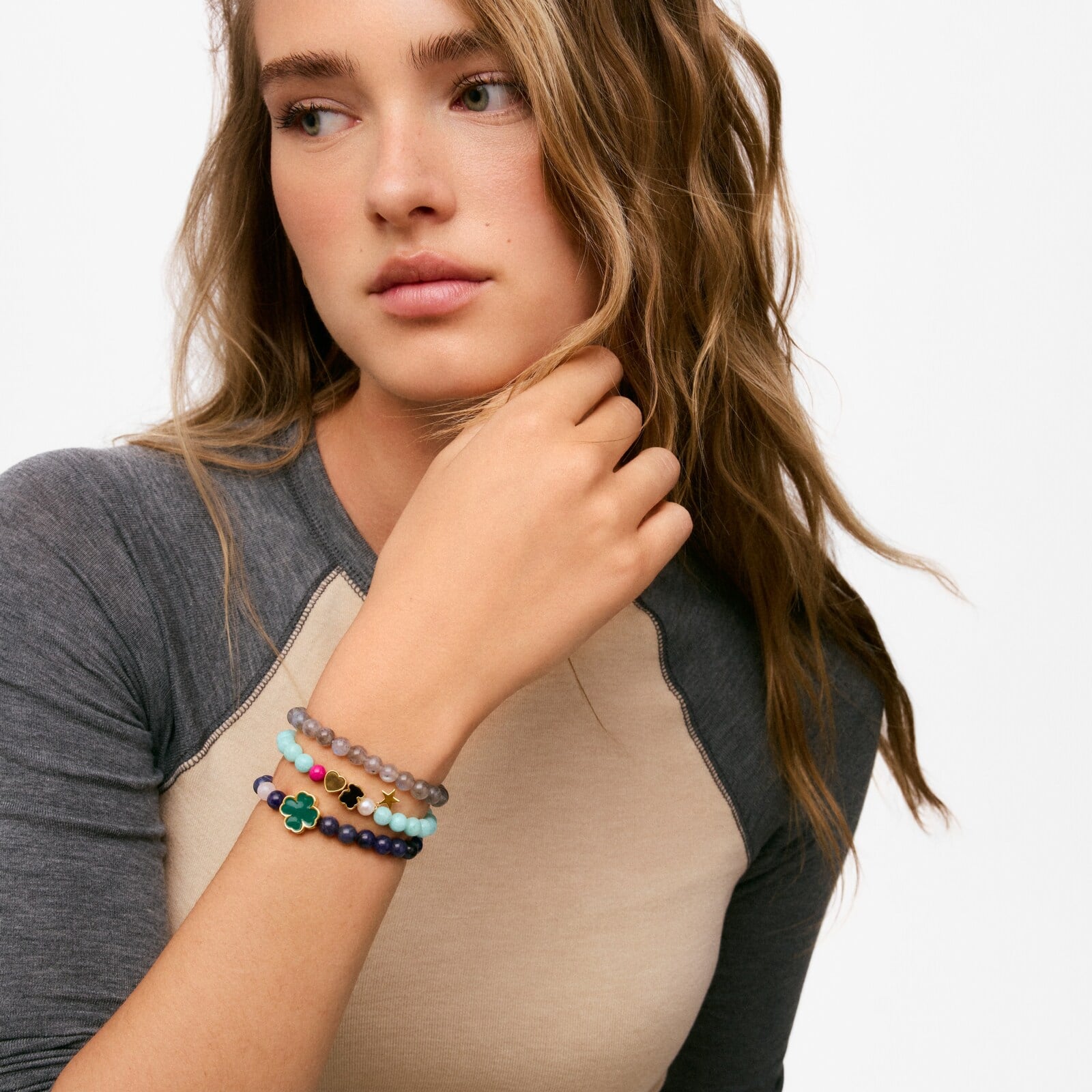 PULSERA ELASTICA OSO CON GEMAS TOUS EUREKA - 4