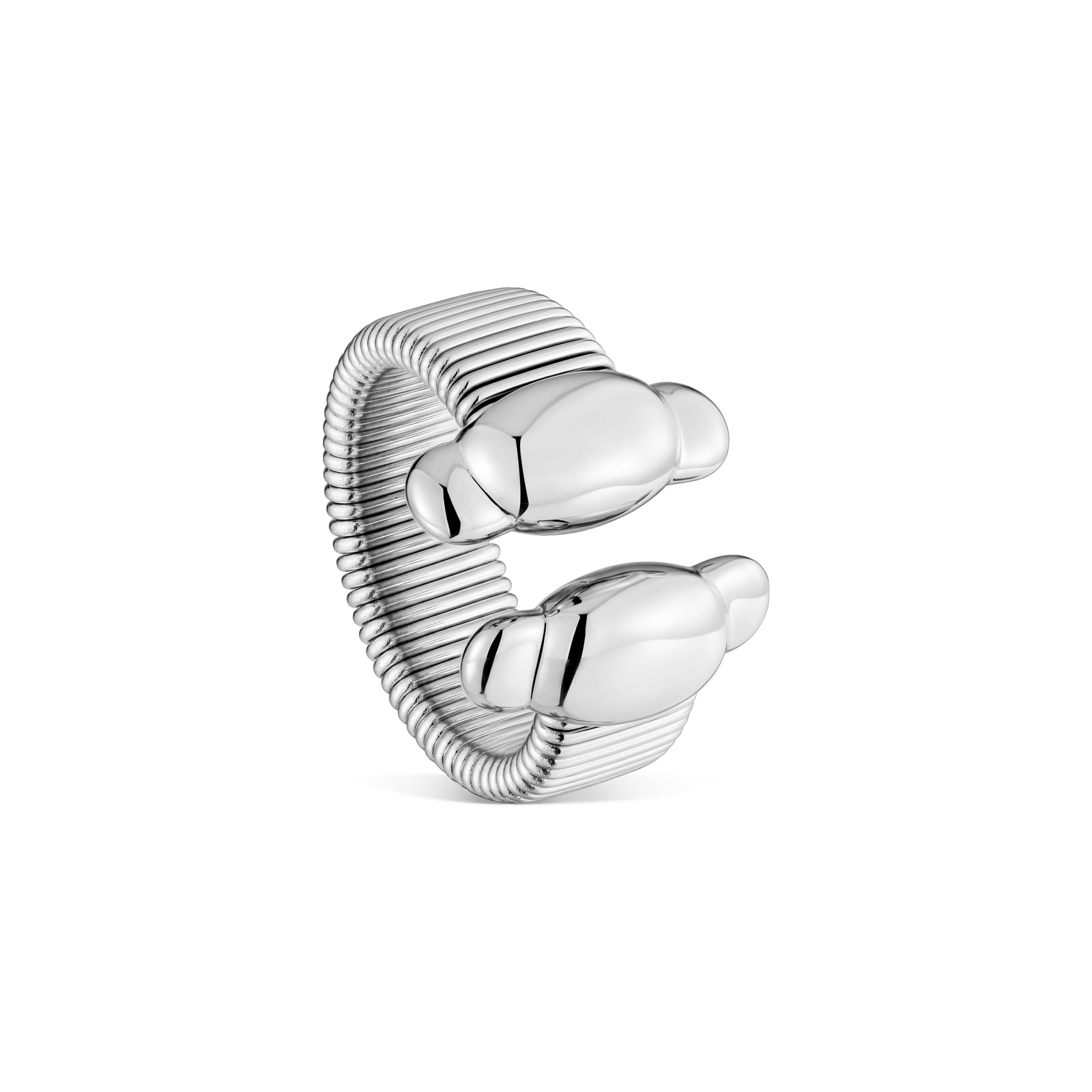 ANILLO ABIERTO DE ACERO HEAD TO TOUS T11 - 1