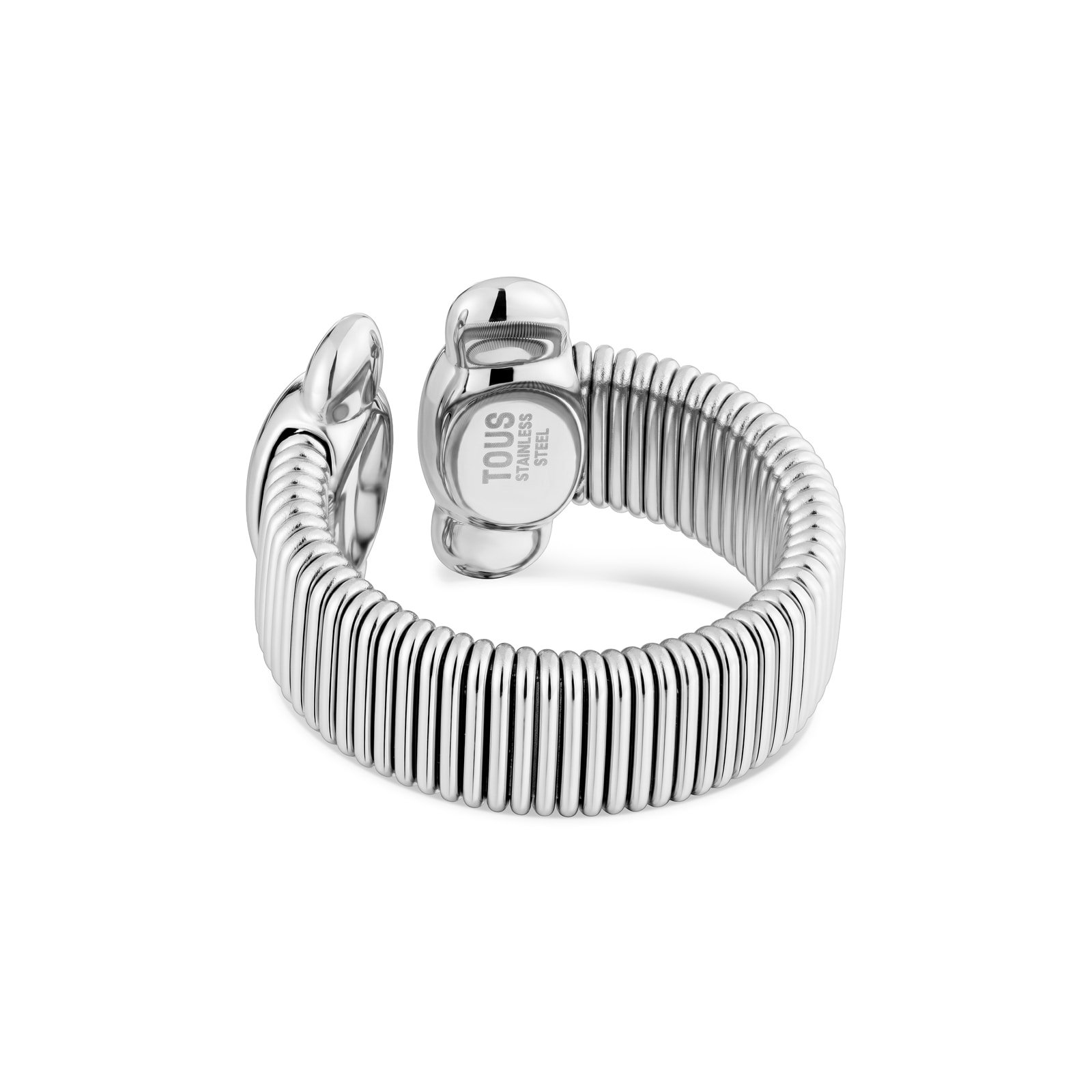 ANILLO ABIERTO DE ACERO HEAD TO TOUS T11 - 2