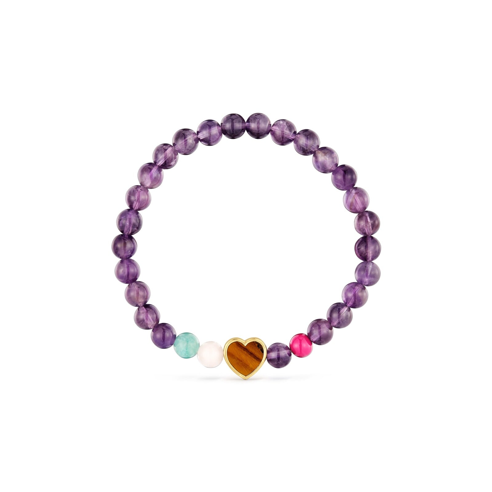 PULSERA ELASTICA CORAZÓN CON GEMAS TOUS EUREKA - 2