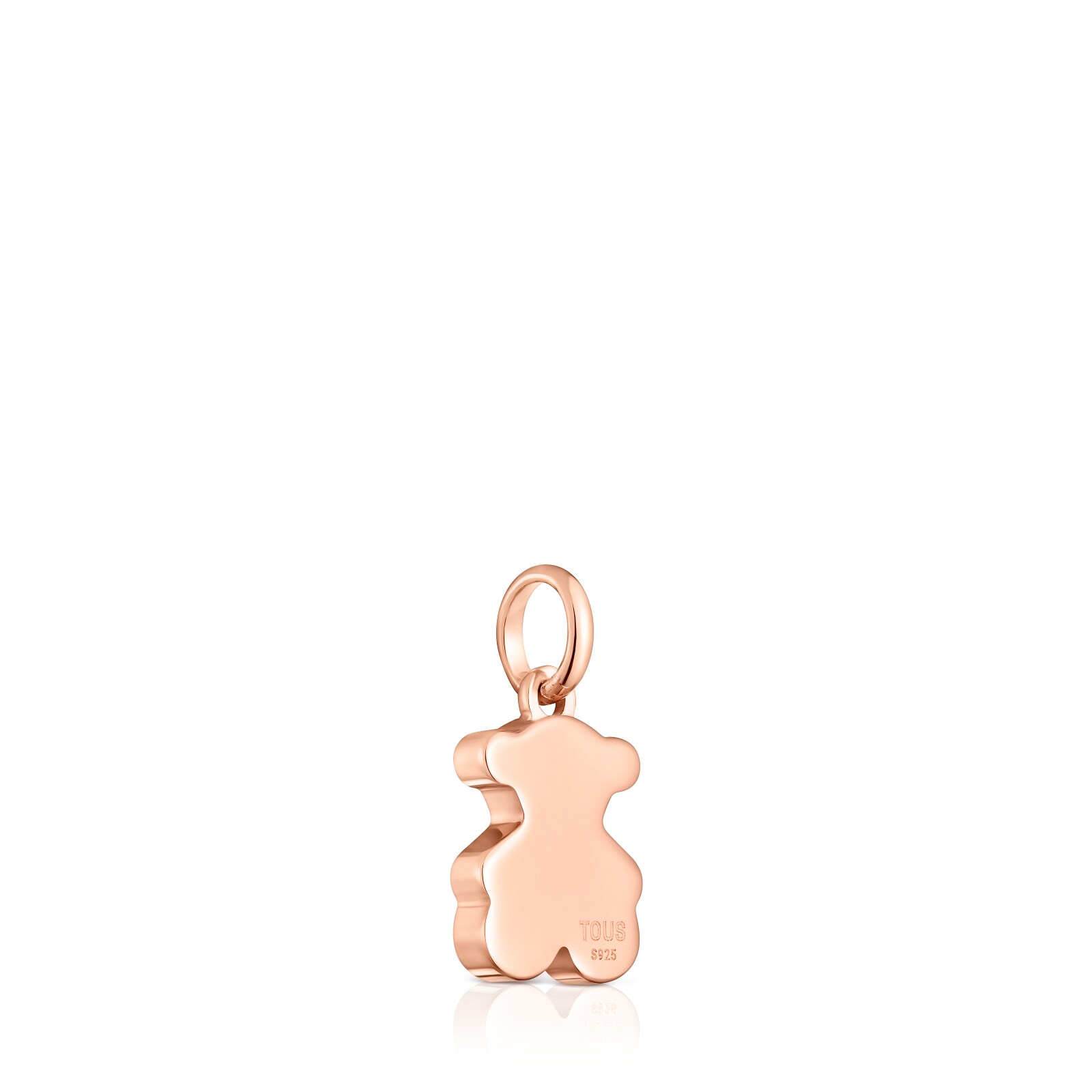 DIJE OSO CON BAÑO DE ORO ROSA 18 KT SOBRE PLATA SWEET DOLLS - 1