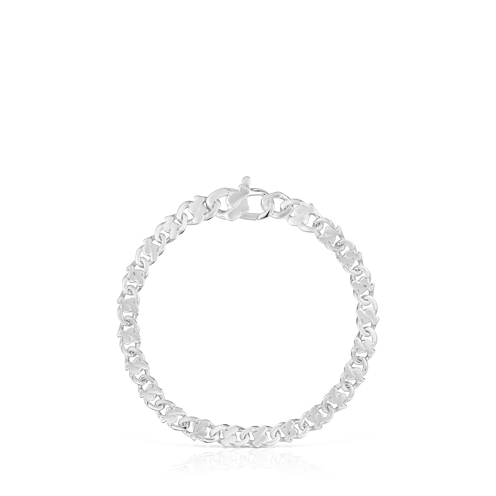 PULSERA CADENA DE PLATA 5 MM BEAR'S CHAIN - 1