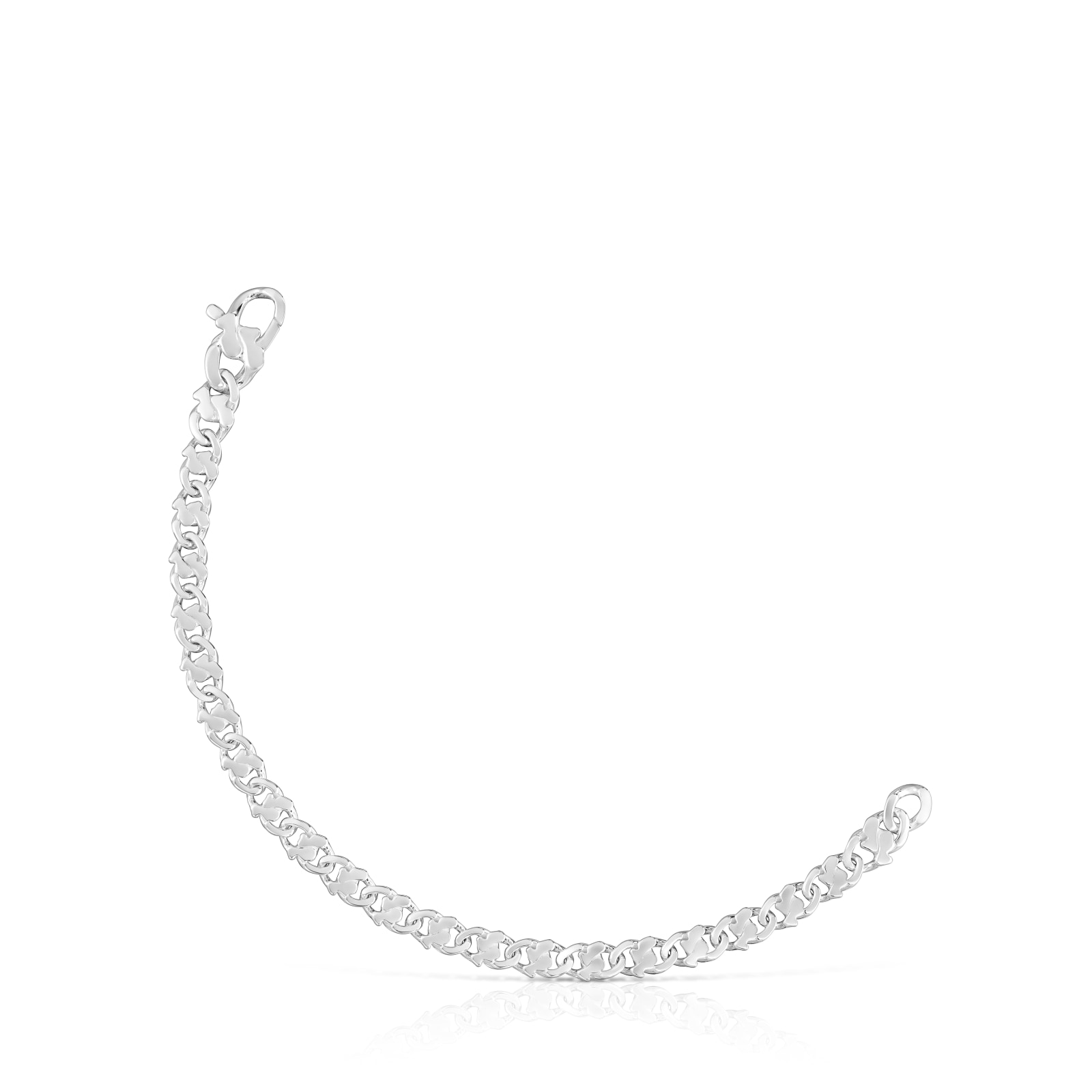 PULSERA CADENA DE PLATA 5 MM BEAR'S CHAIN - 2