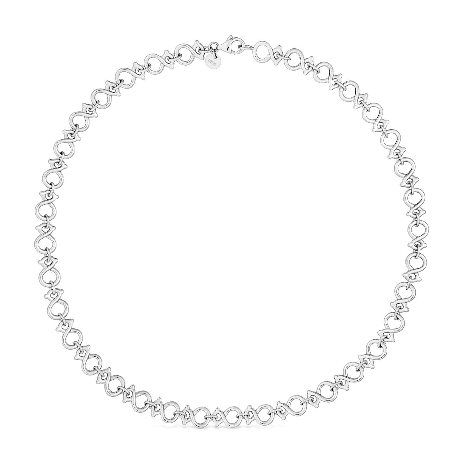 COLLAR DE ACERO TOUS INFINITY - 1