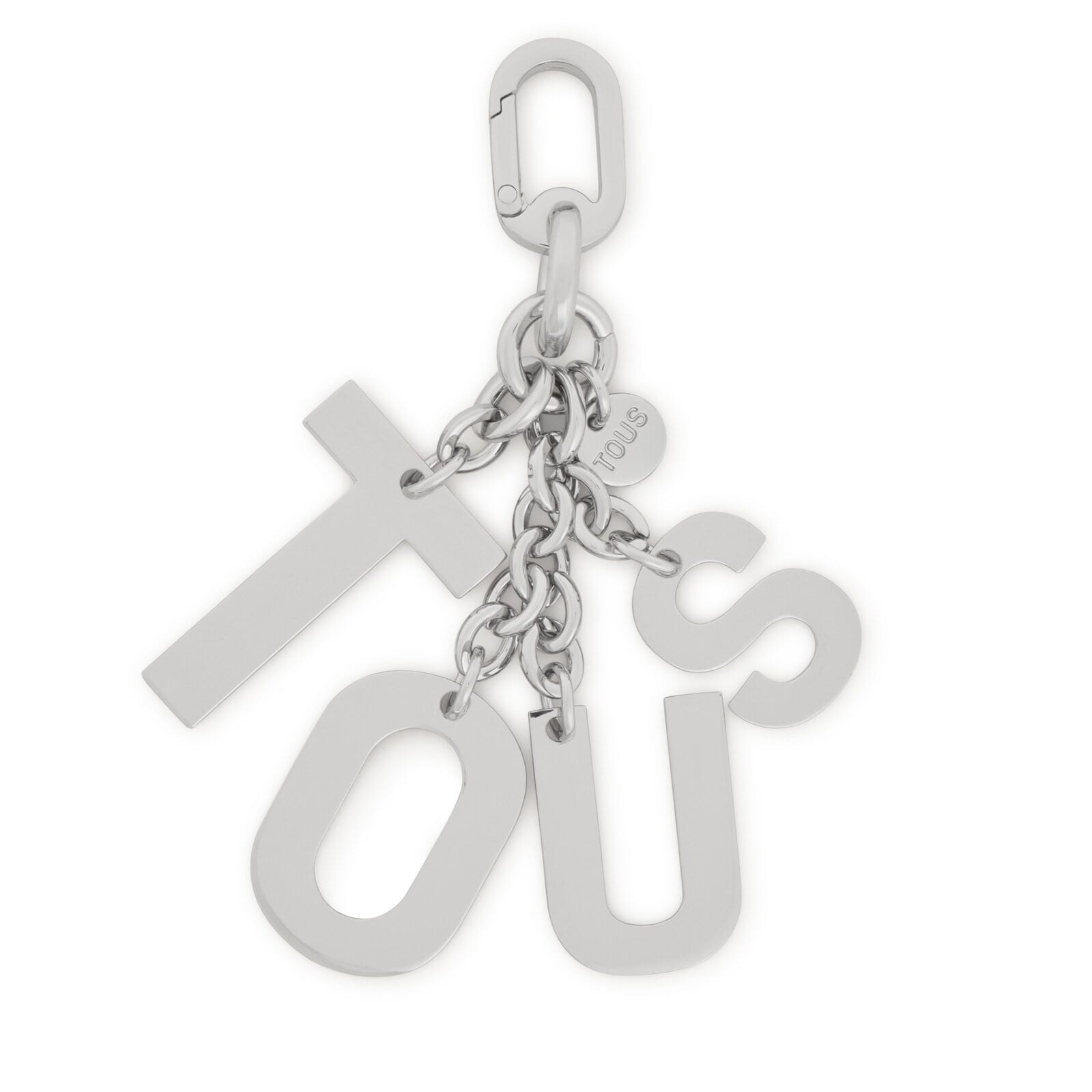 LLAVERO PLATEADO TOUS LETTERS - 1