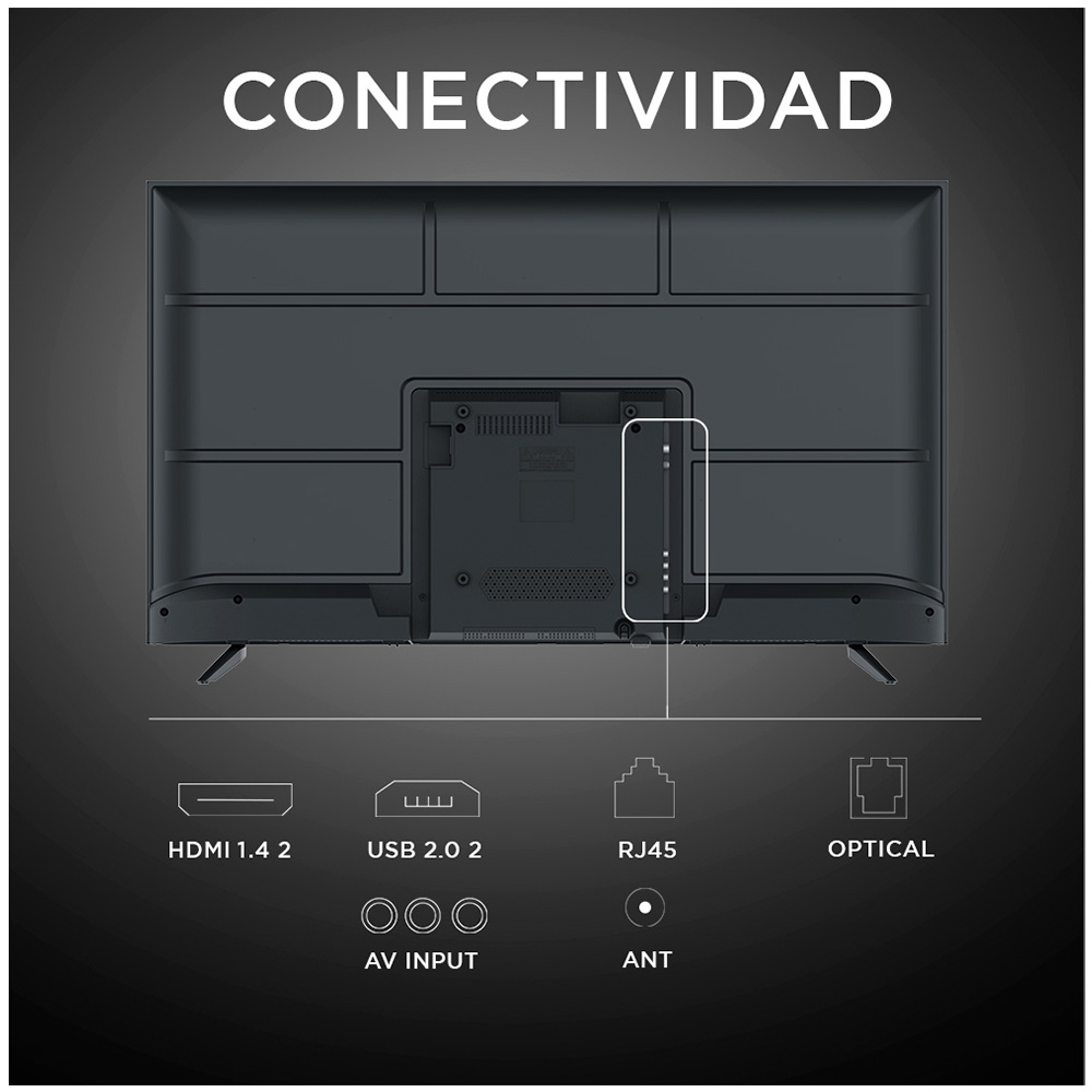 SMART TV CAIXUN LED 55' UHD 4K GOOGLE TV C55K4UG - 2