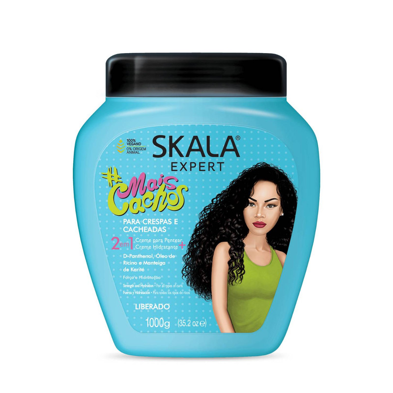 CREMA TRATAMIENTO CAPILAR MAIS CACHOS 1000G - SKALA EXPERT - 1