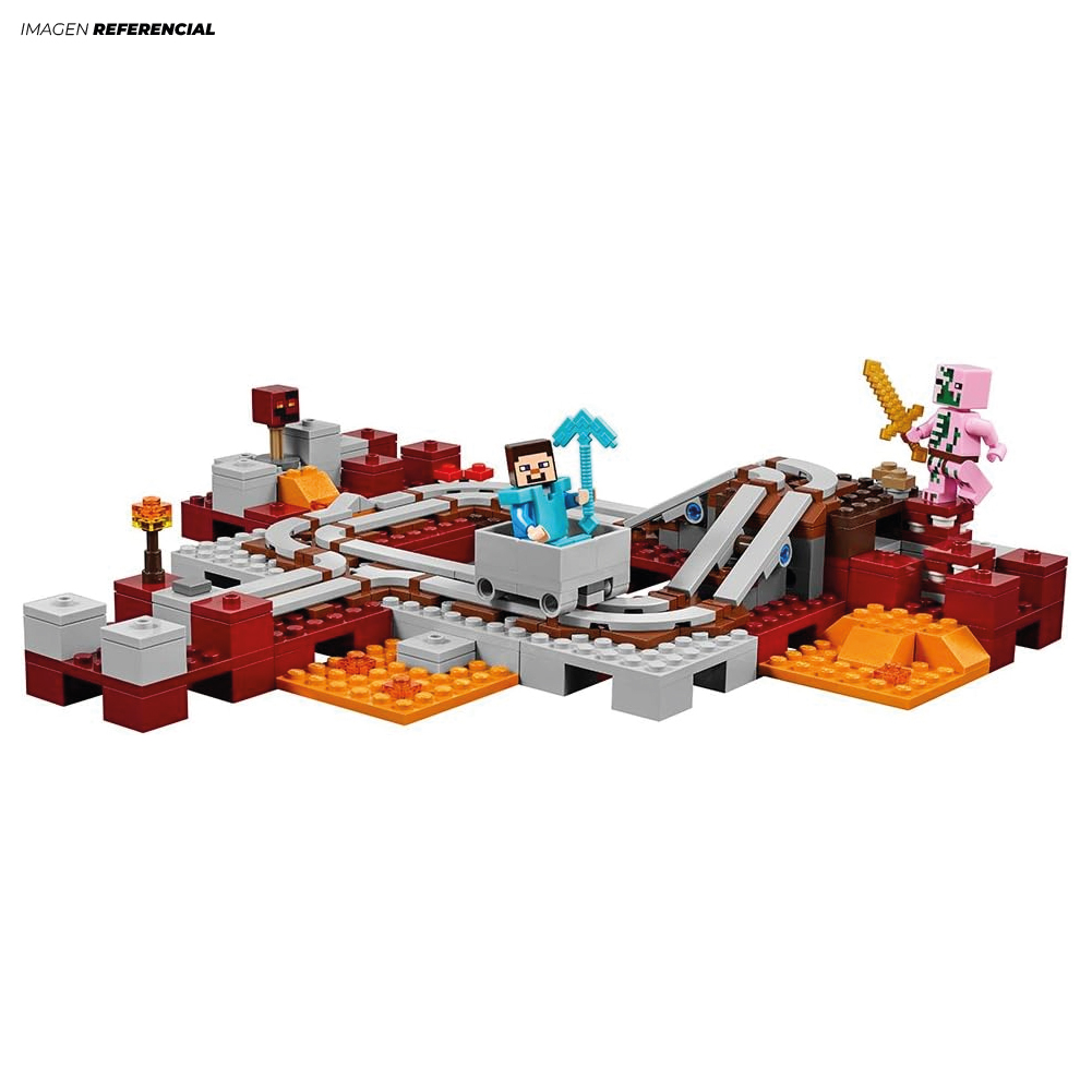 JUEGUETE DE BLOQUES CONSTRUCCIÓN CREATIVO MY WORLD 399 PCS - 2