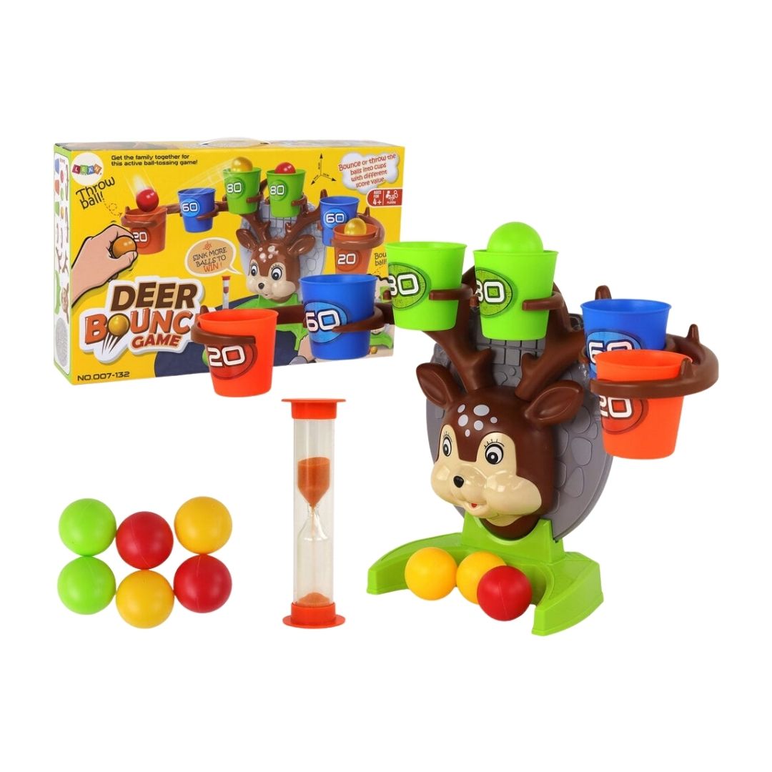 JUEGO MESA VENADO INTERACTIVO LANZA PELOTAS - 1