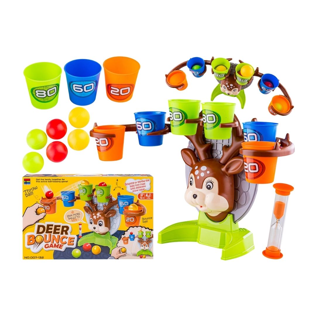 JUEGO MESA VENADO INTERACTIVO LANZA PELOTAS - 2