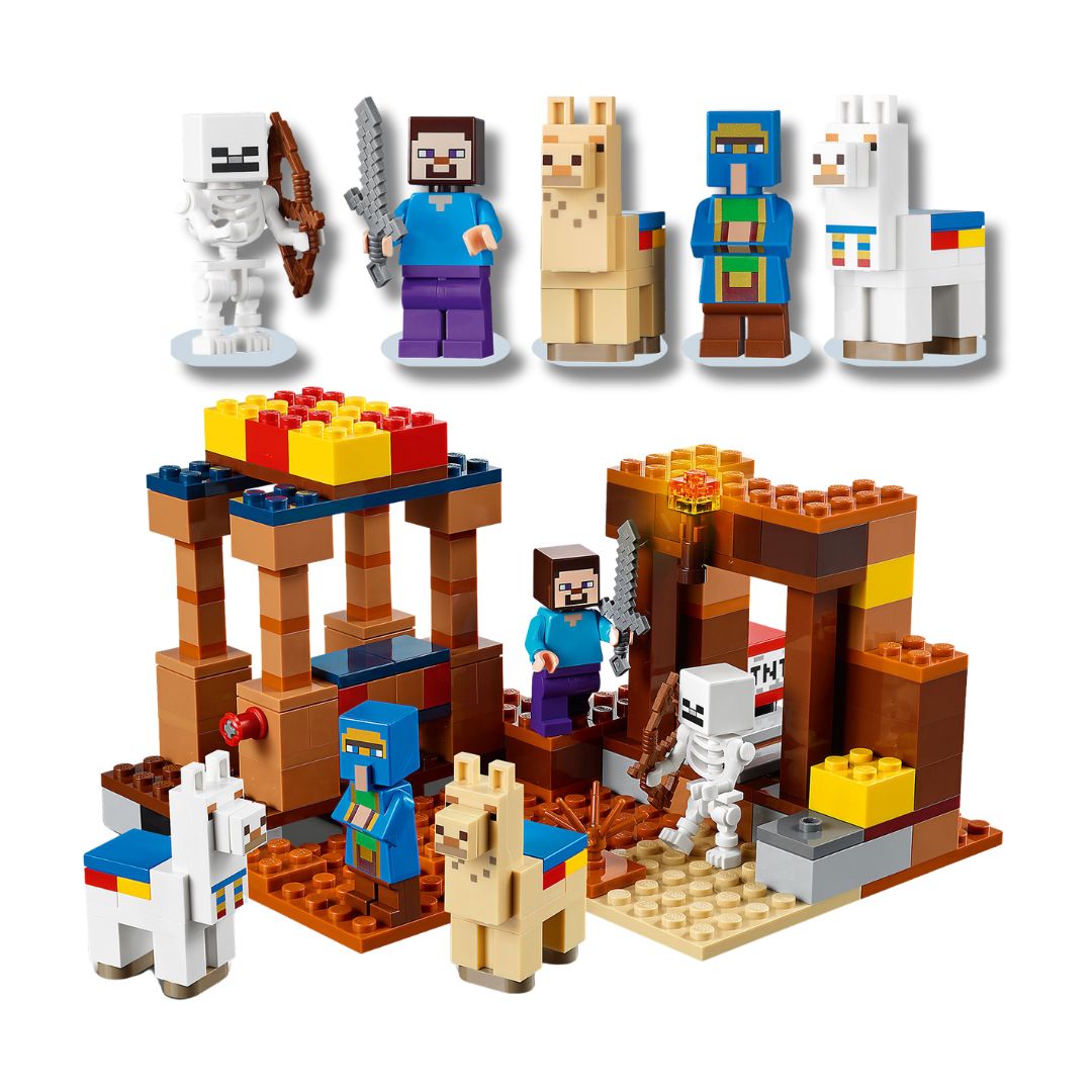 LEGOS DIDÁCTICOS MY WORLD PUESTO COMERCIAL 213PZS. - 2
