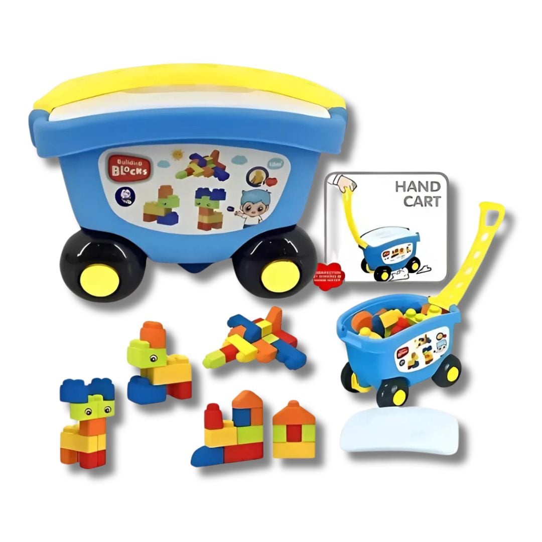 CARRETA CELESTE PLAYGO BLOQUES DE CONSTRUCCIÓN 140 PZS. - 1