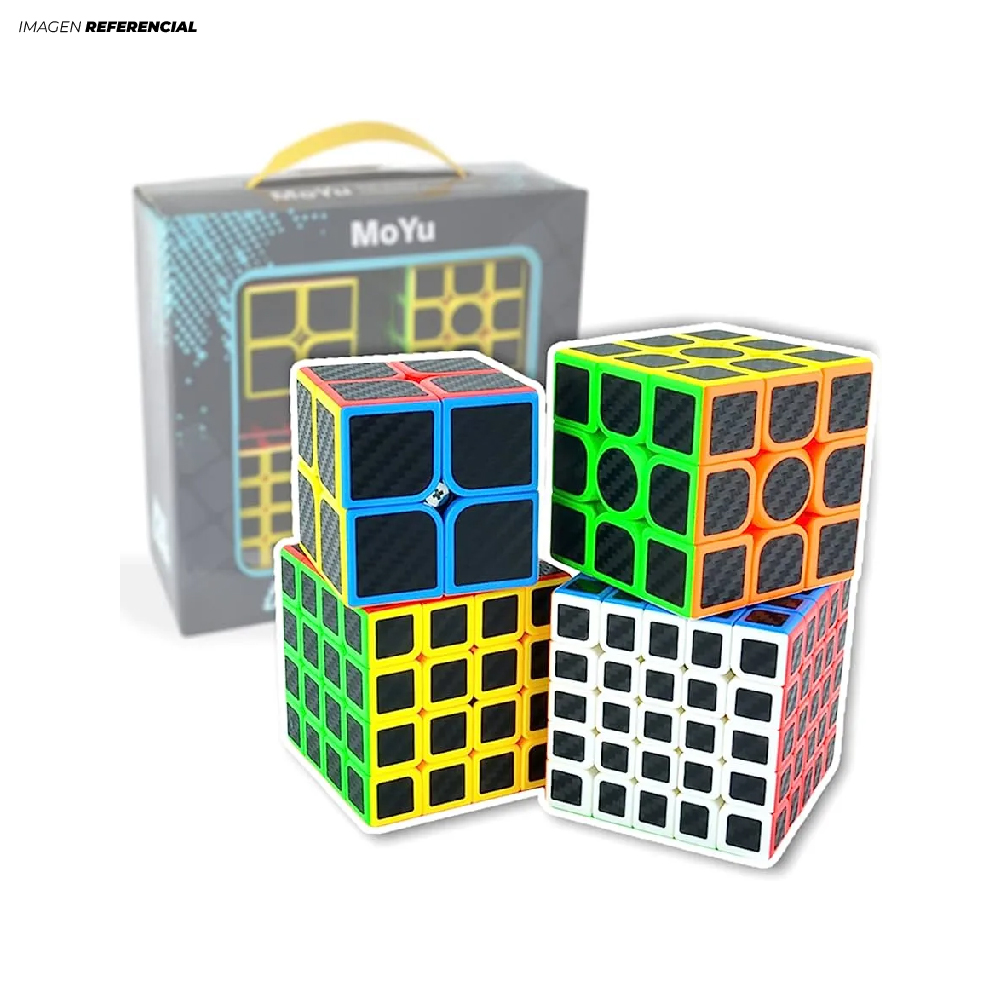 PACK CUBOS MÁGICOS RUBICK MOYU NIÑOS - 1