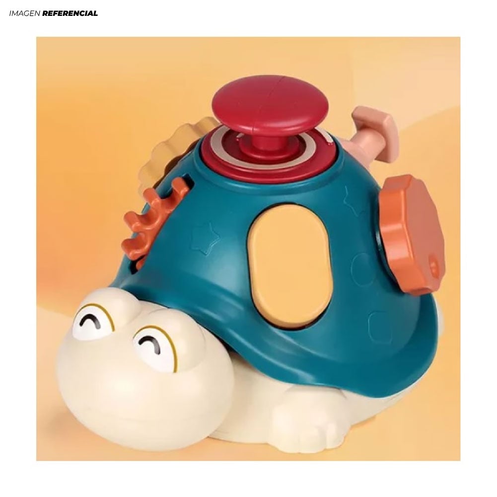 JUGUETE TORTUGA DIDÁCTICO DESARROLLO SENSORIAL - 1