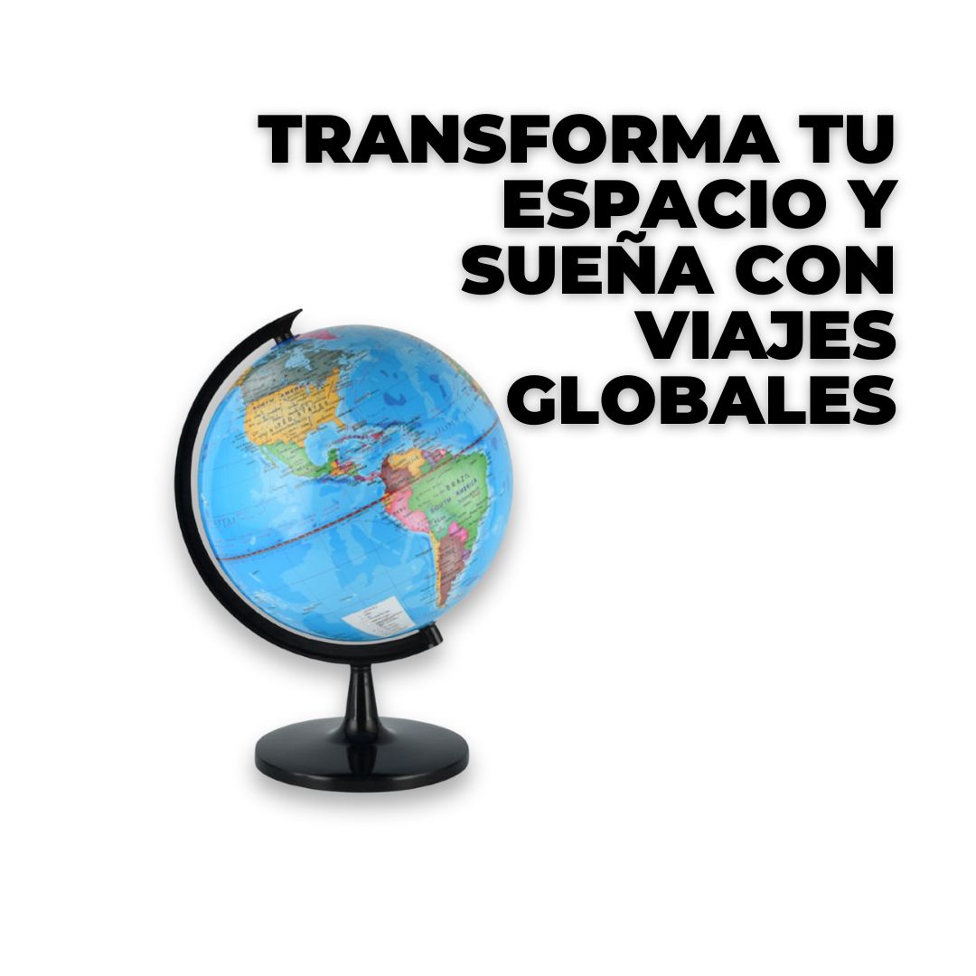 JUEGO DIDÁCTICO GLOBO TERRAQUEO GRANDE - 1