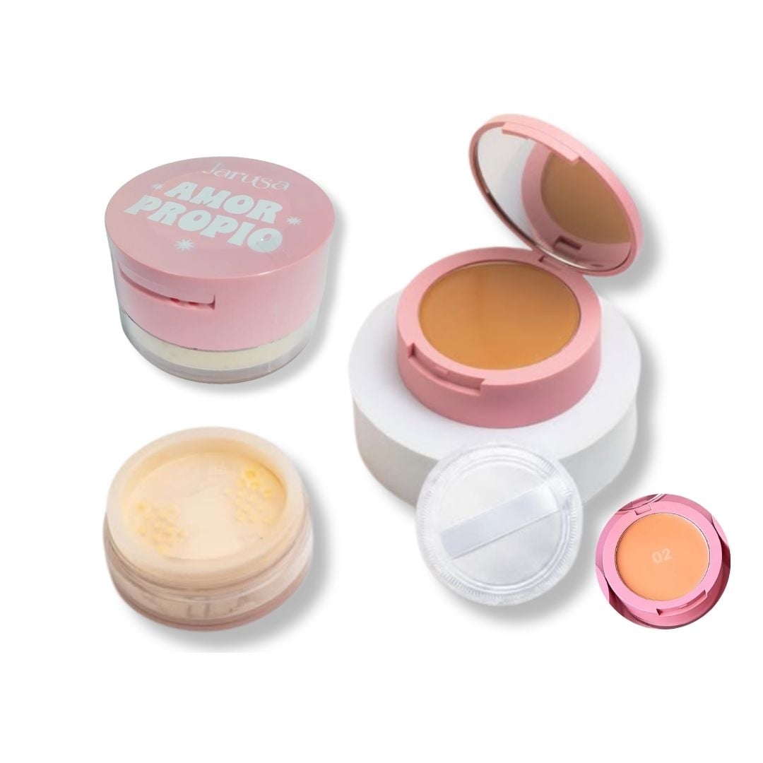 AMOR PROPIO -BASE EN CREMA Y POLVO SUELTO JARUSA TONO2 - 1